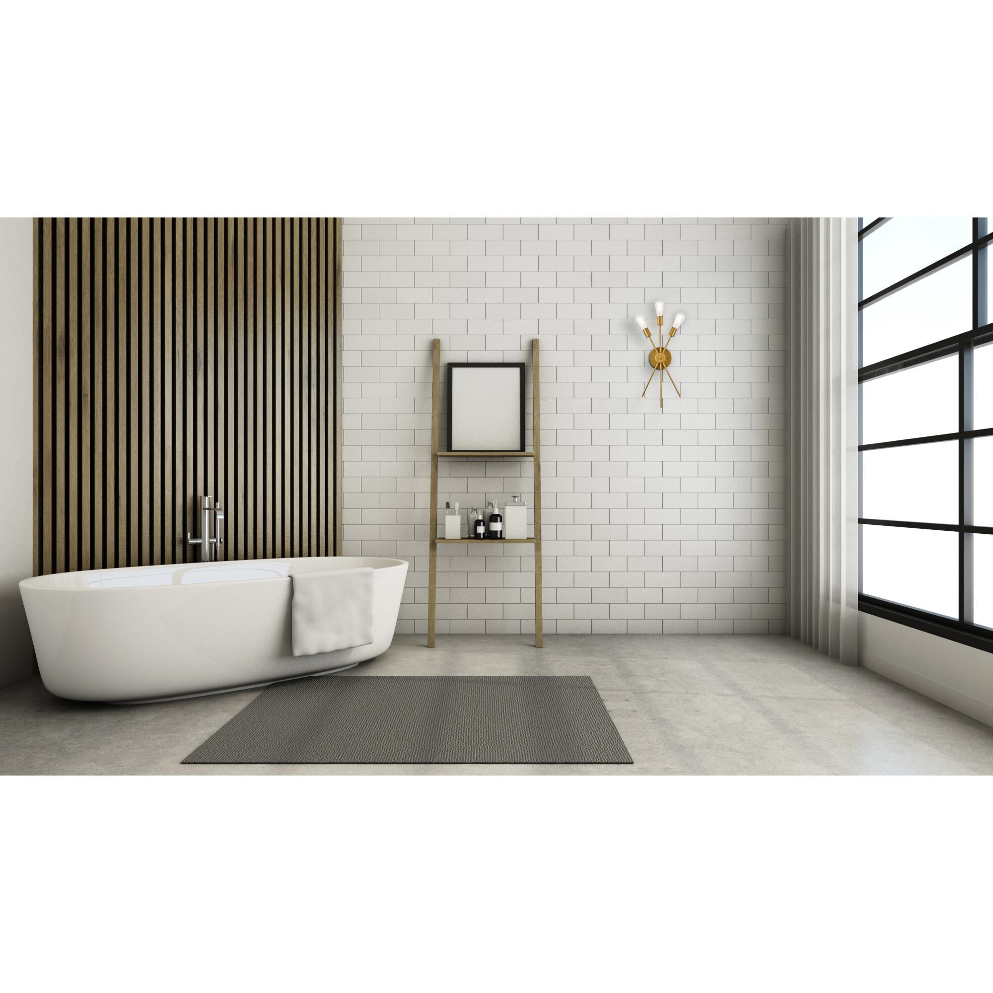 Shown in Brass finish