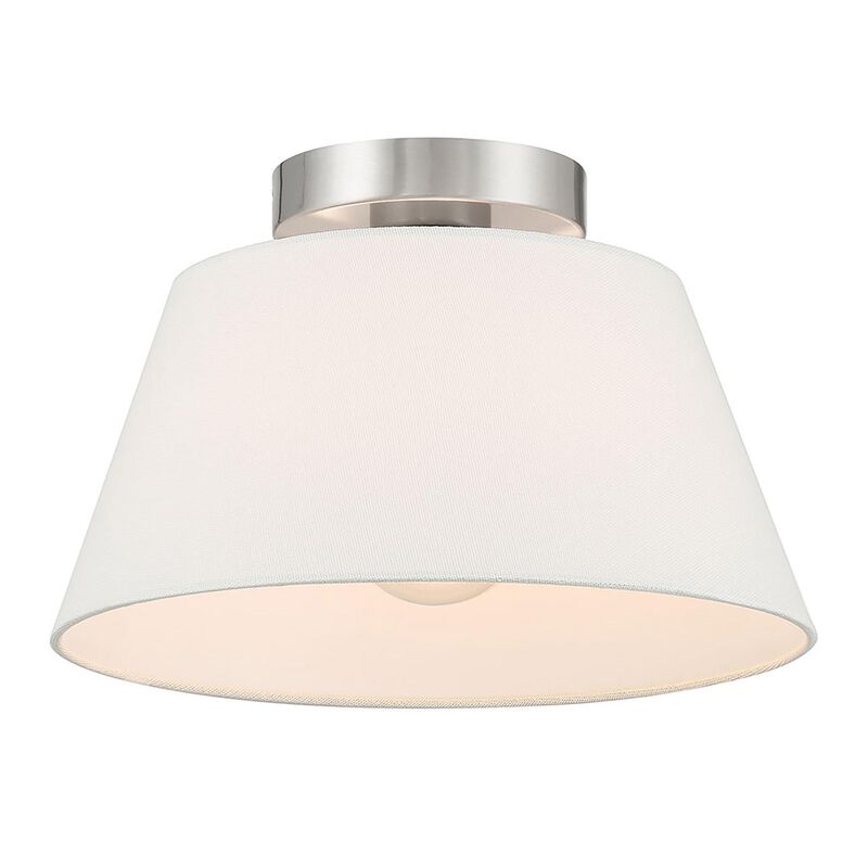12 Inch Semi Flush Mount by Meridian Lighting