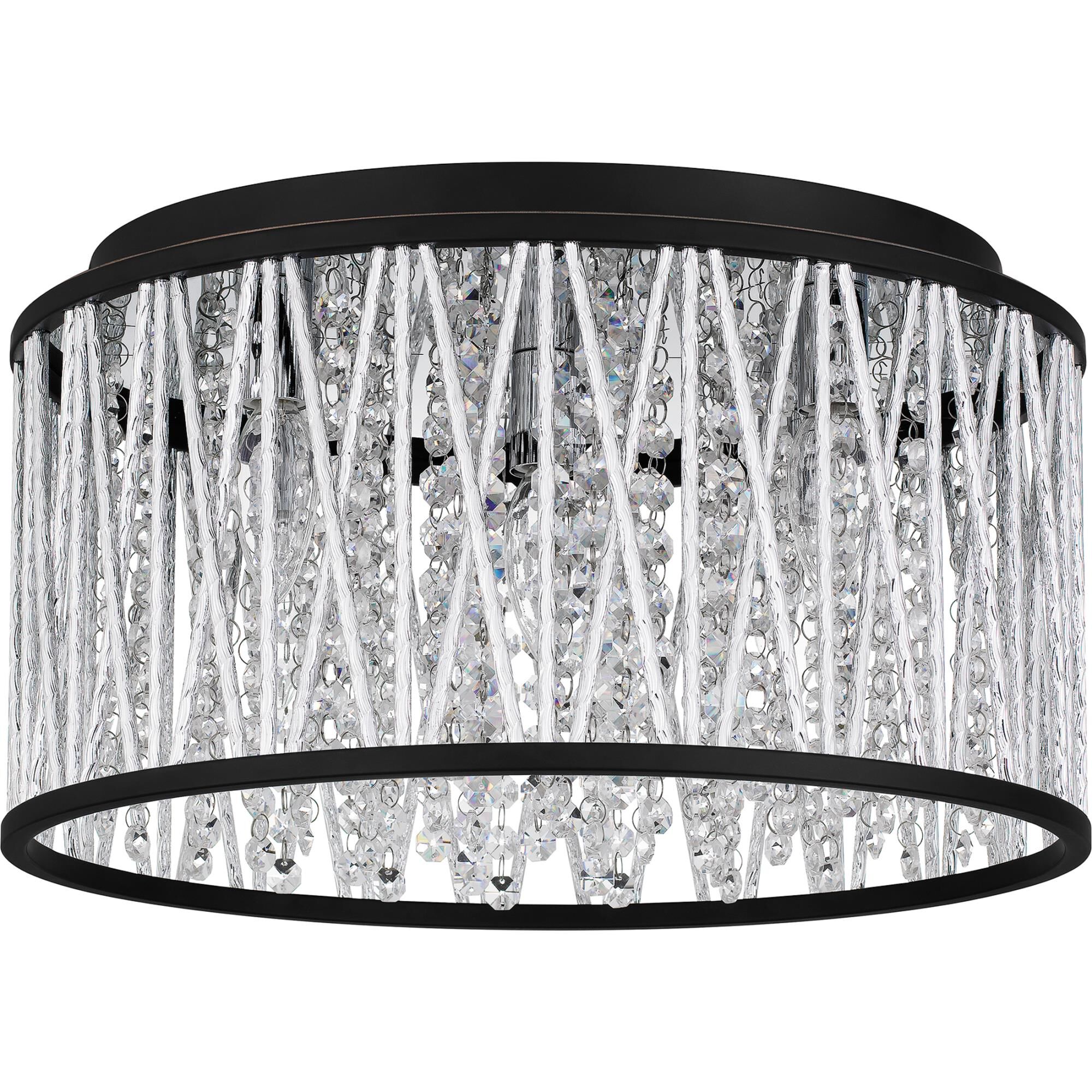 Celeste 16 Inch 5 Light Flush Mount by Quoizel