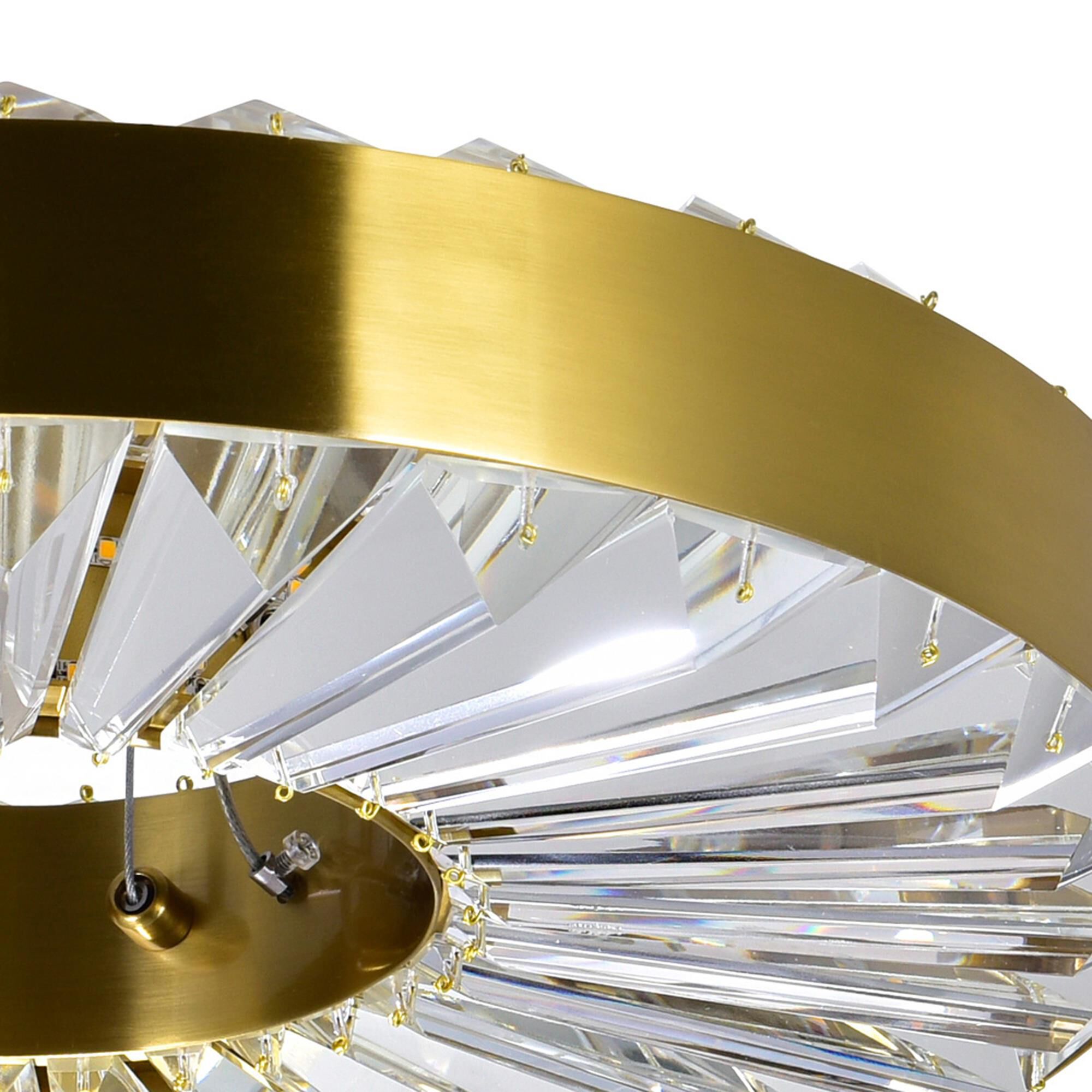 Shown in Brass finish