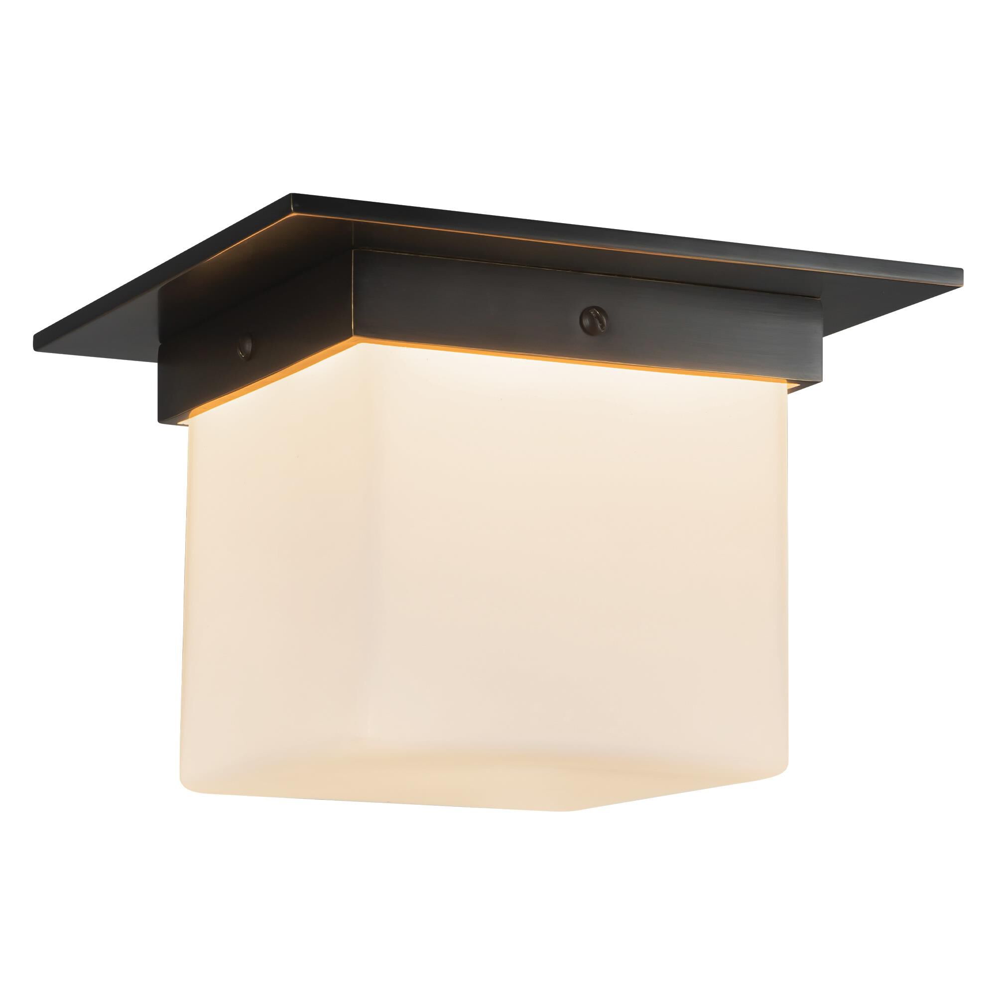 Shown in Urban Bronze finish and Matte Opal glass