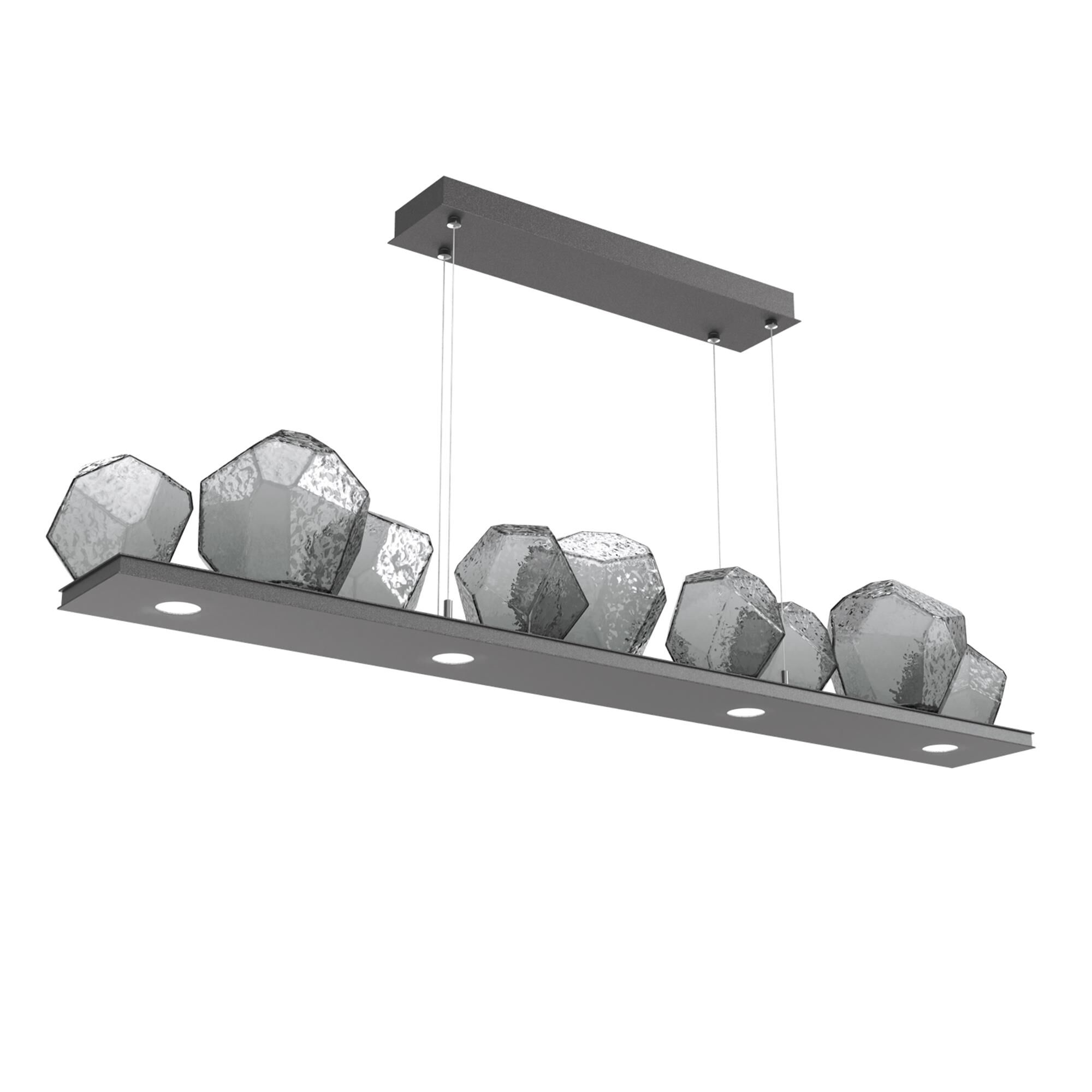 Shown in Graphite finish and Smoke glass