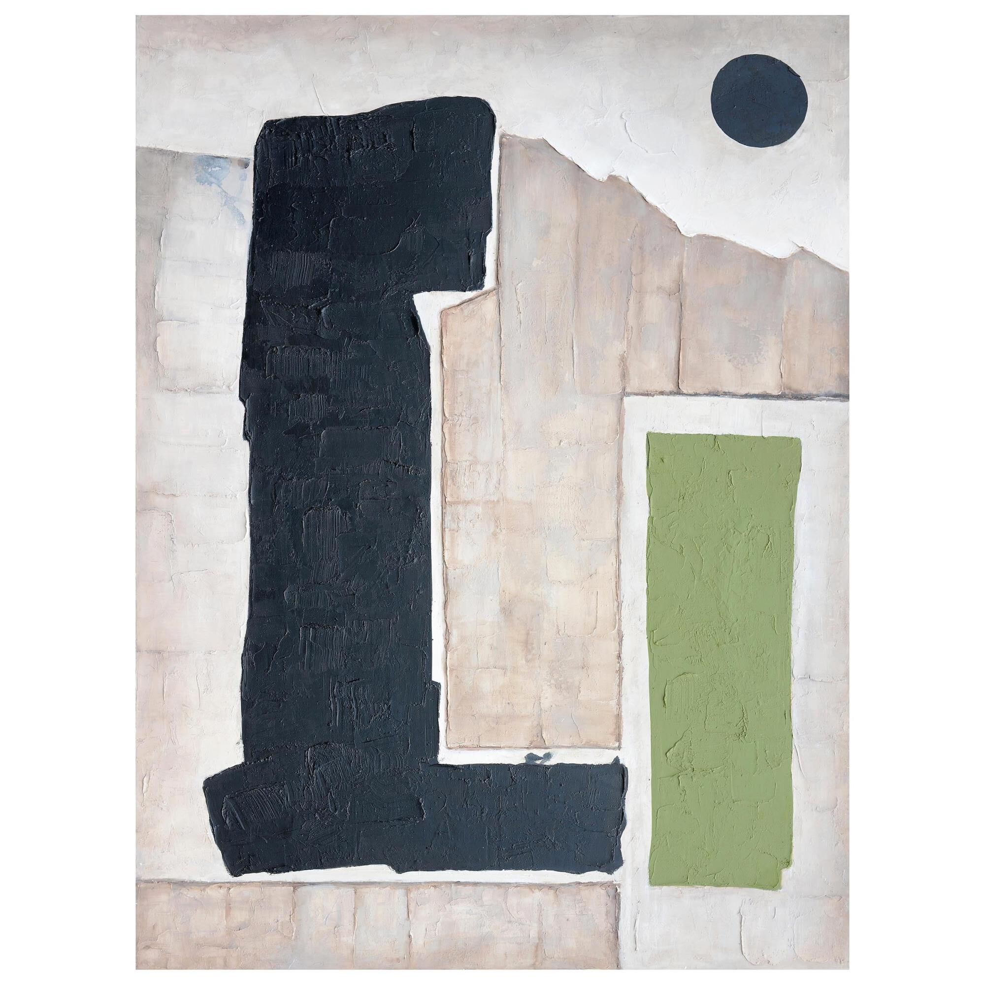 Jecca 96 Inch Painting by Harp and Finial