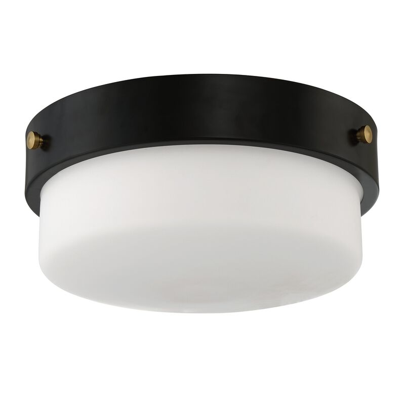 Oak Street 13 Inch 2 Light Flush Mount by Craftmade
