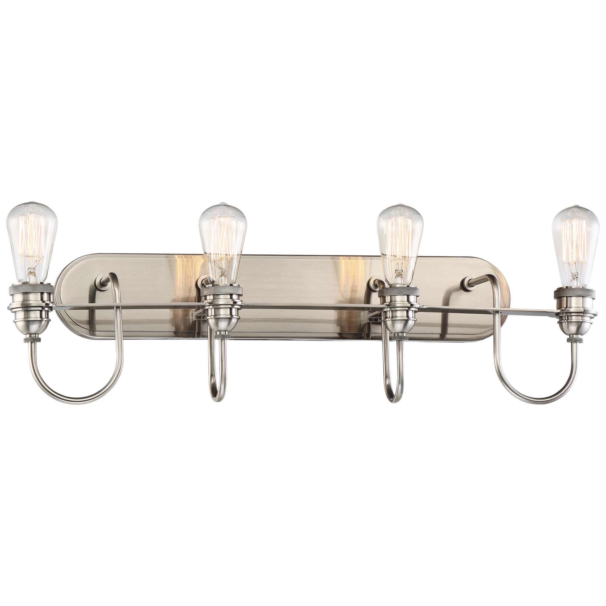 Uptown Edison 29 Inch 4 Light Bath Vanity Light by Minka Lavery