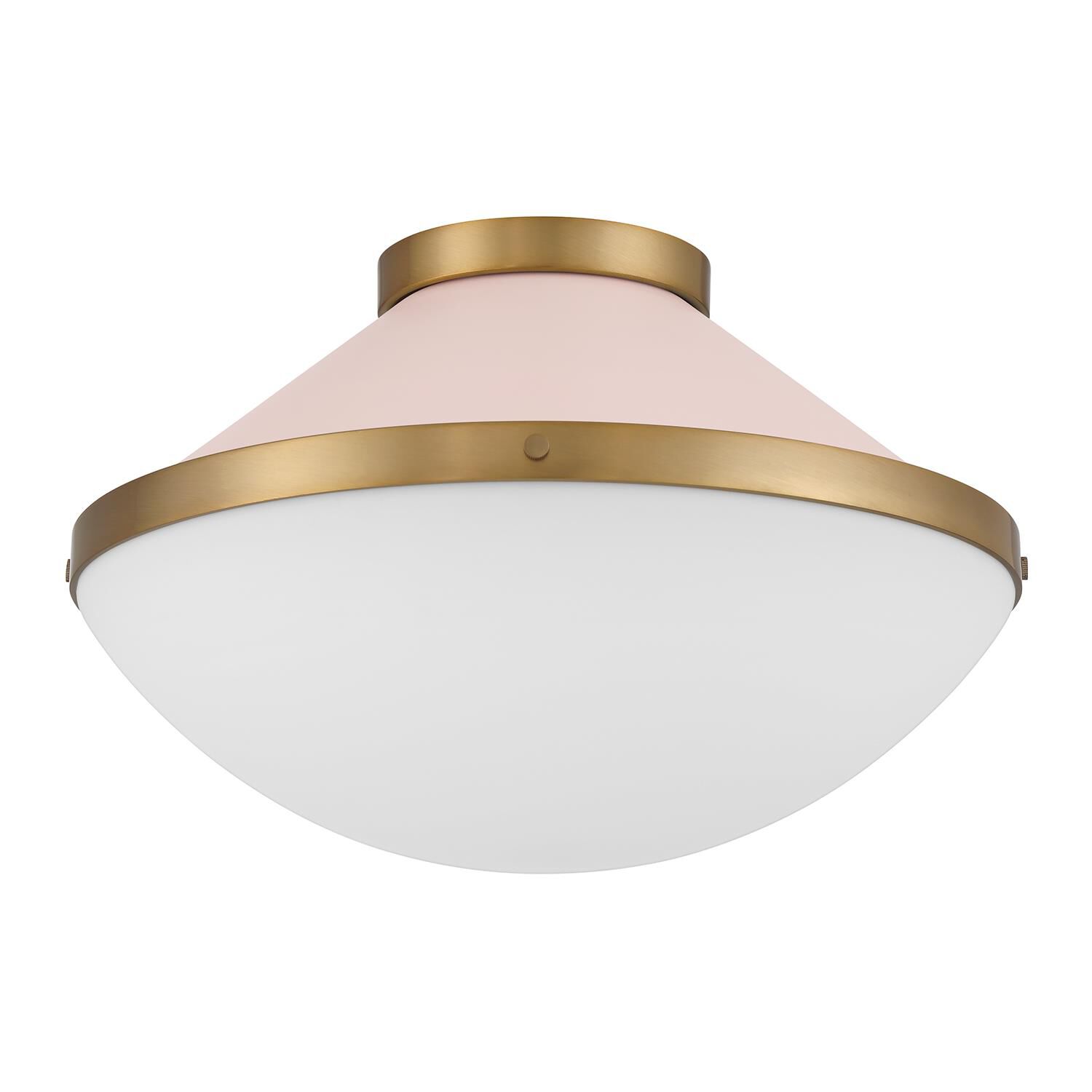 Xander 16 Inch Semi Flush Mount by Crystorama