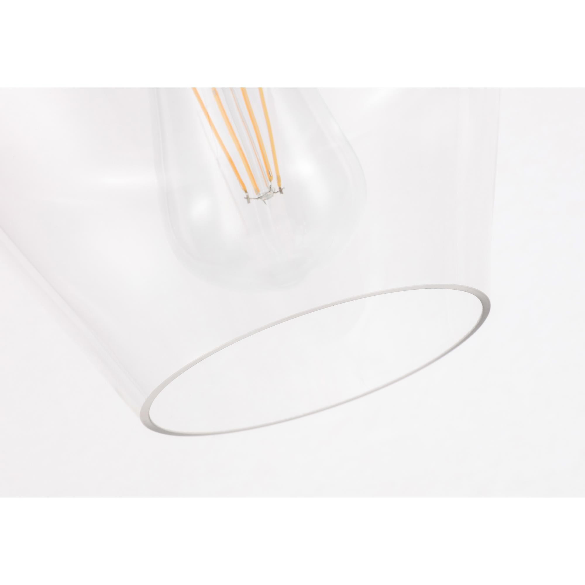 Gene 8 Inch Semi Flush Mount by Elegant Lighting