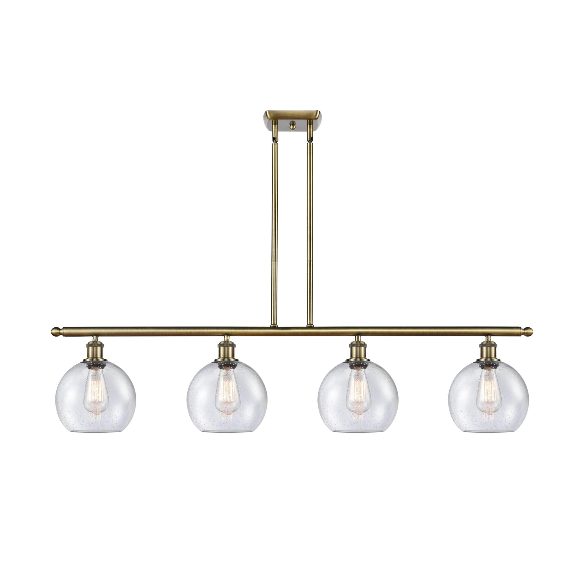 Bruno Marashlian Athens 48 Inch 4 Light Linear Suspension Light by Innovations Lighting