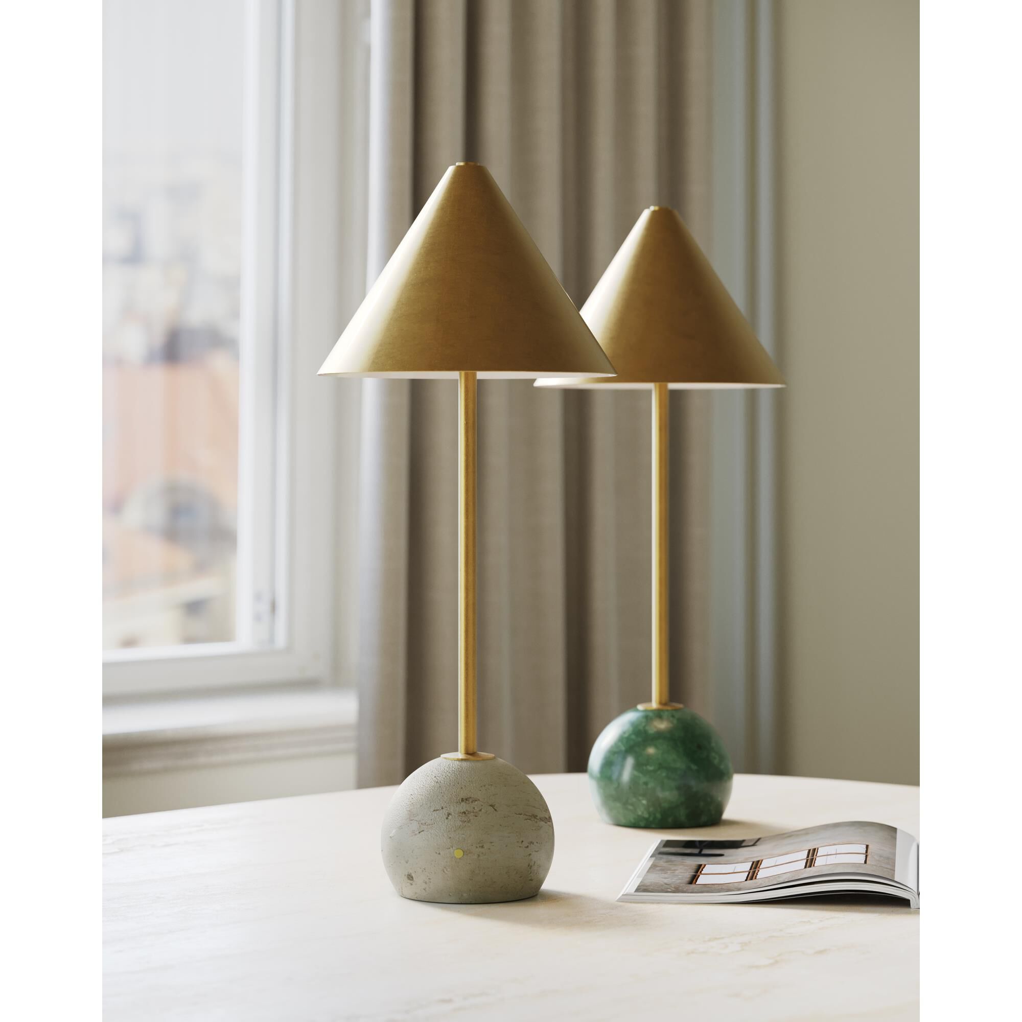 Journey 20 Inch Table Lamp by Currey and Company