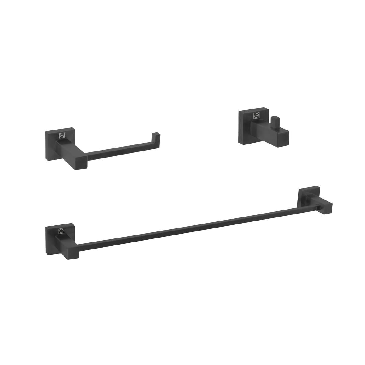 Isla 3 Piece Towel Bar Set by Elegant Decor