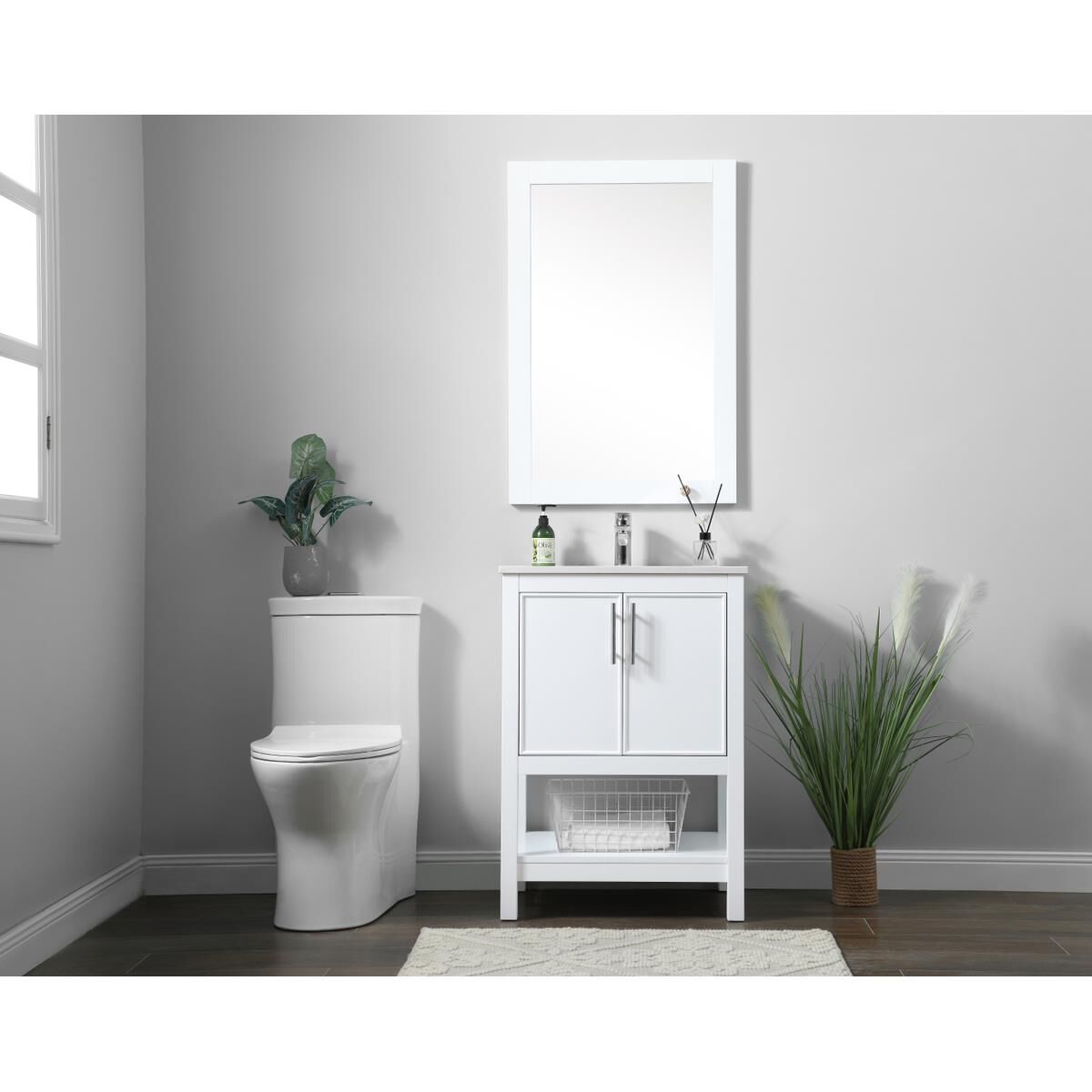 Everett 24 Inch Bath Vanity by Elegant Decor