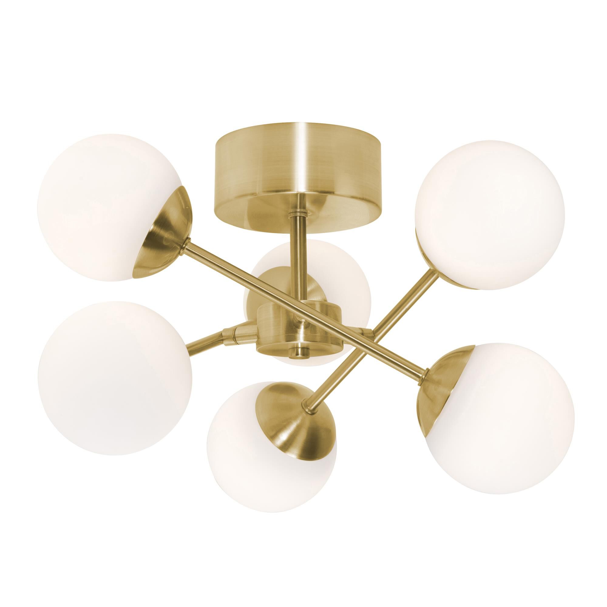 Pearl 15 Inch 5 Light LED Semi Flush Mount by AFX Lighting
