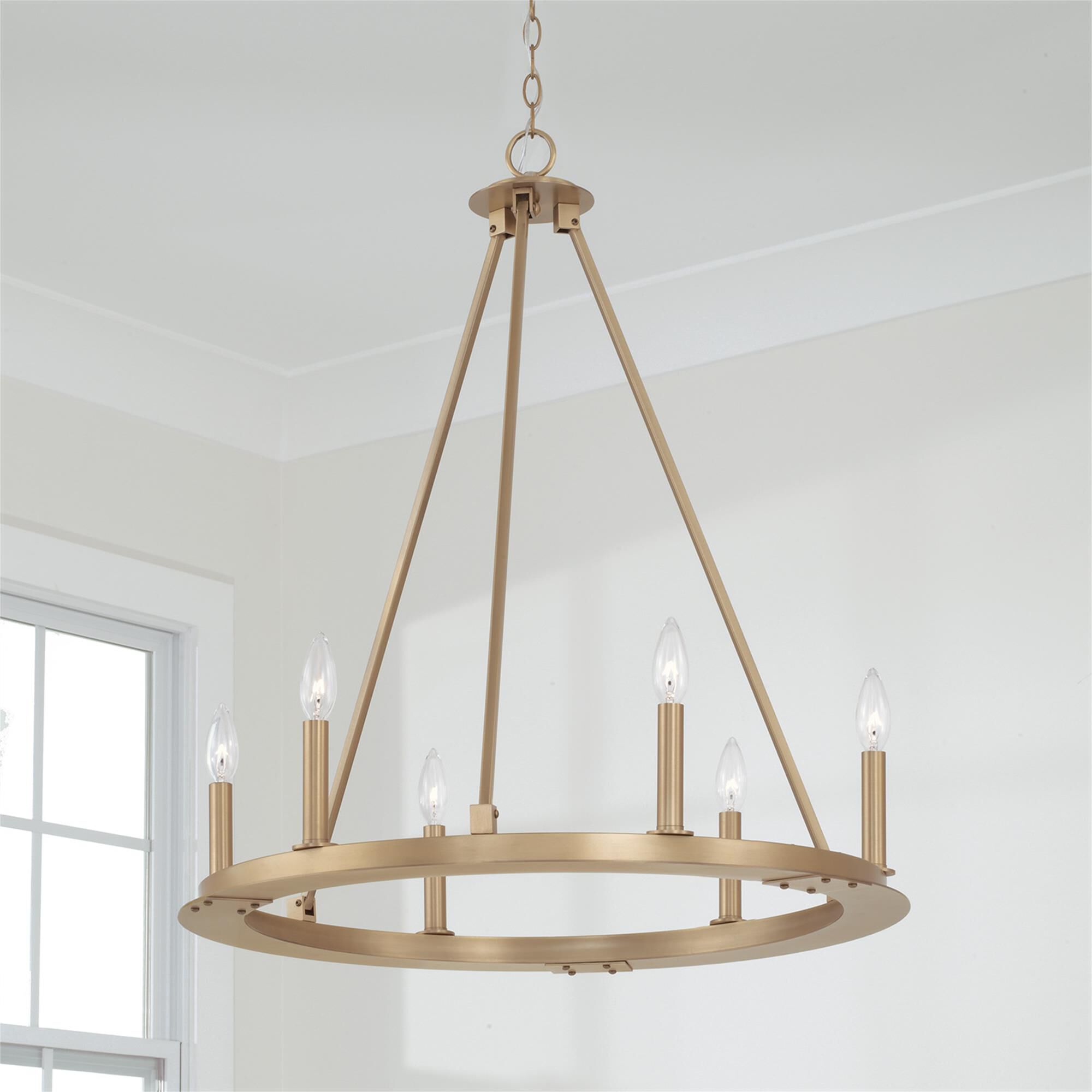 Shown in Aged Brass finish
