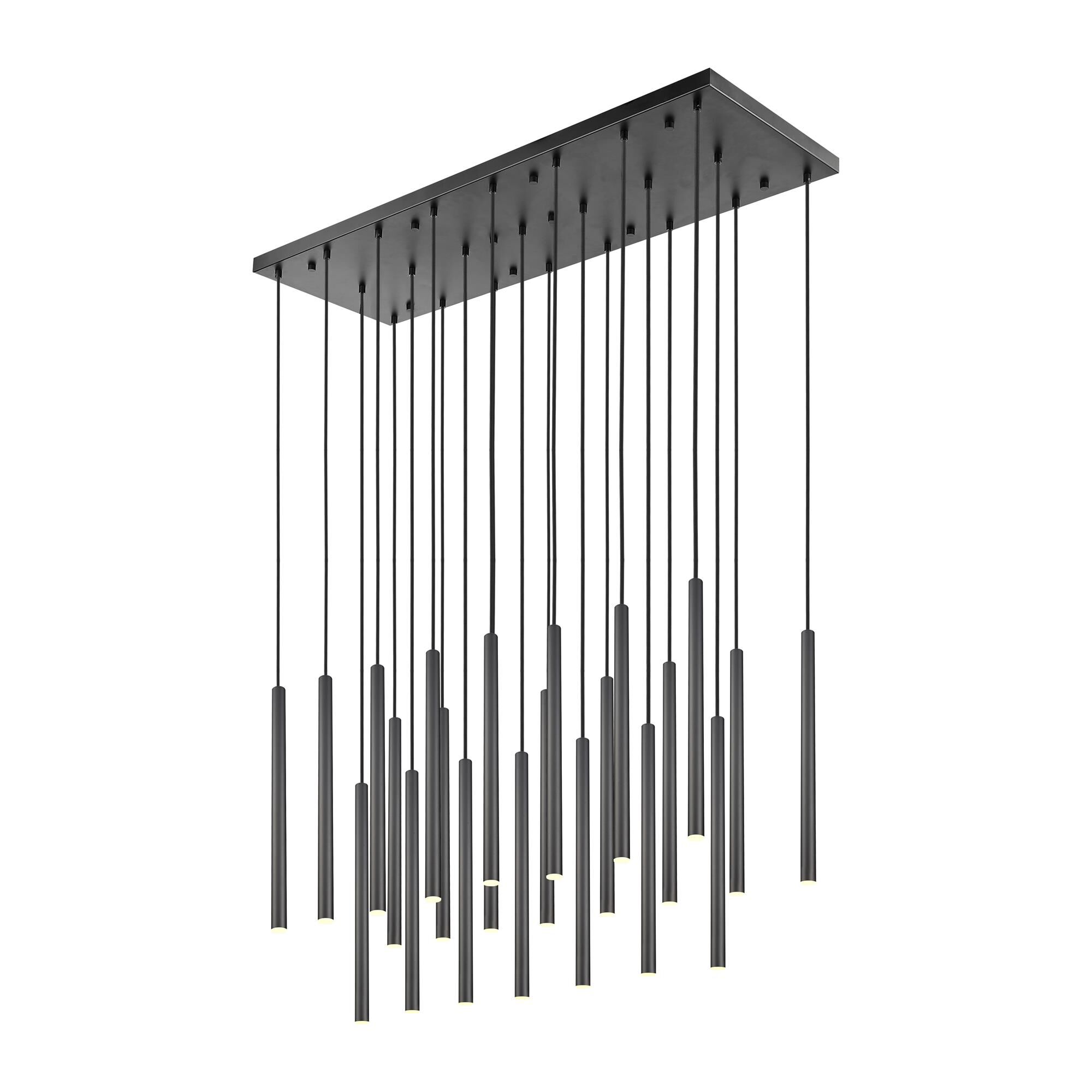 Shown in Matte Black finish and Matte Black glass and Matte Black shade