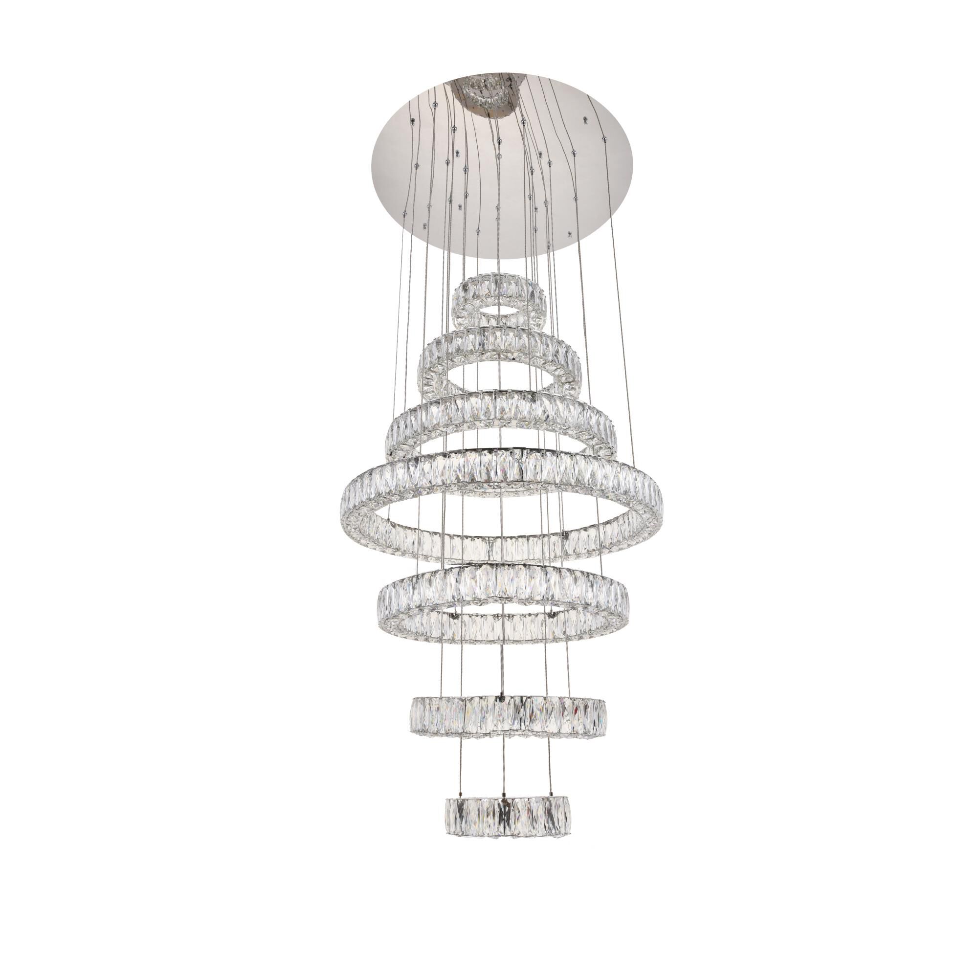 Monroe Chandelier by Elegant Lighting