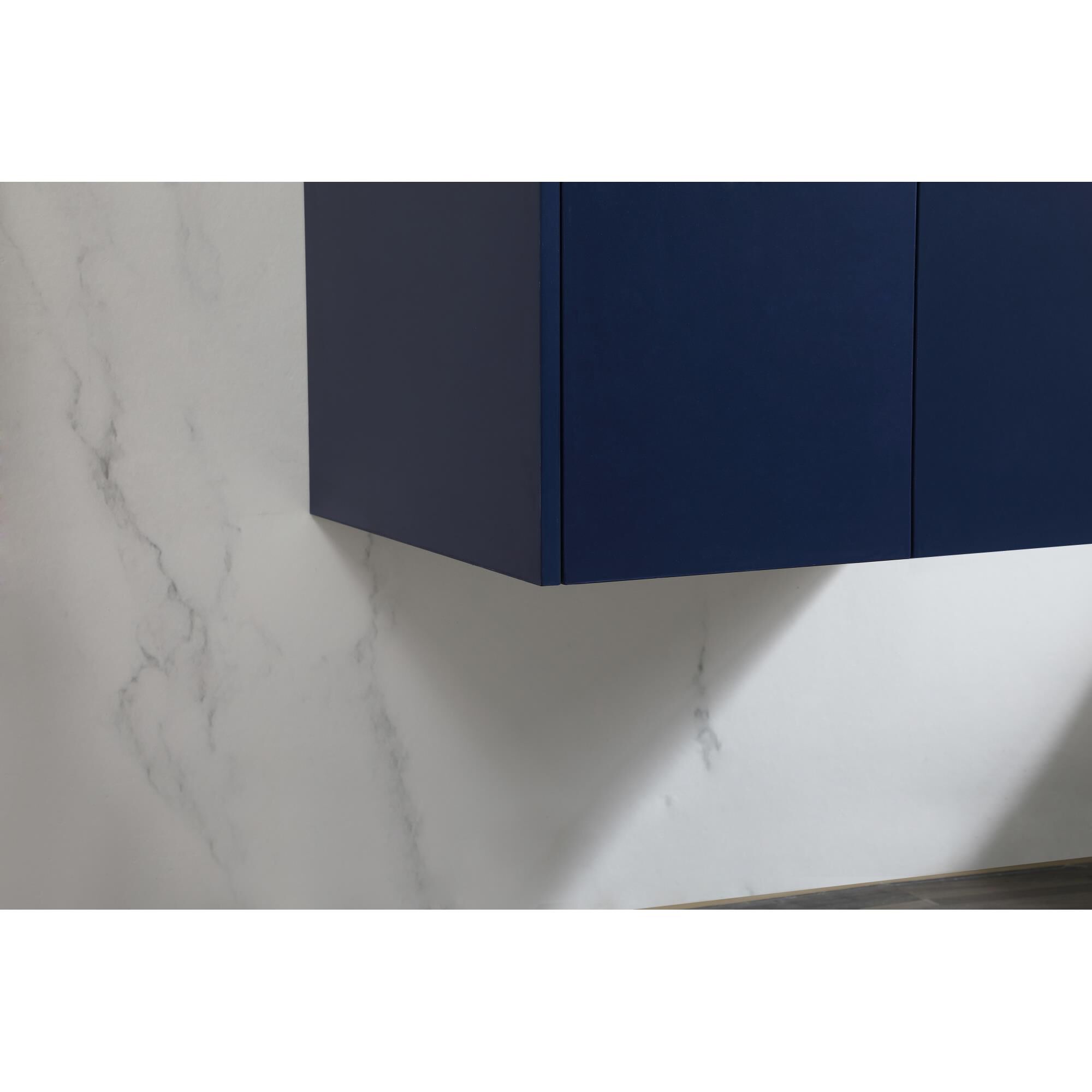 Shown in Blue finish