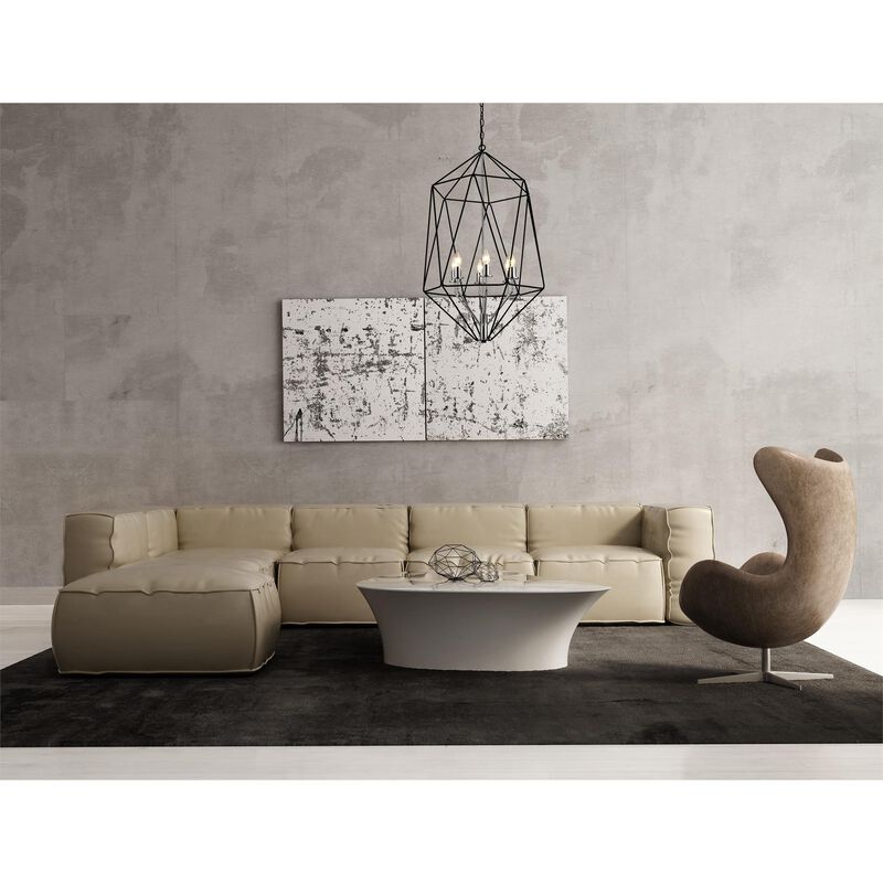 Geo Large Lantern Pendant by Z-Lite