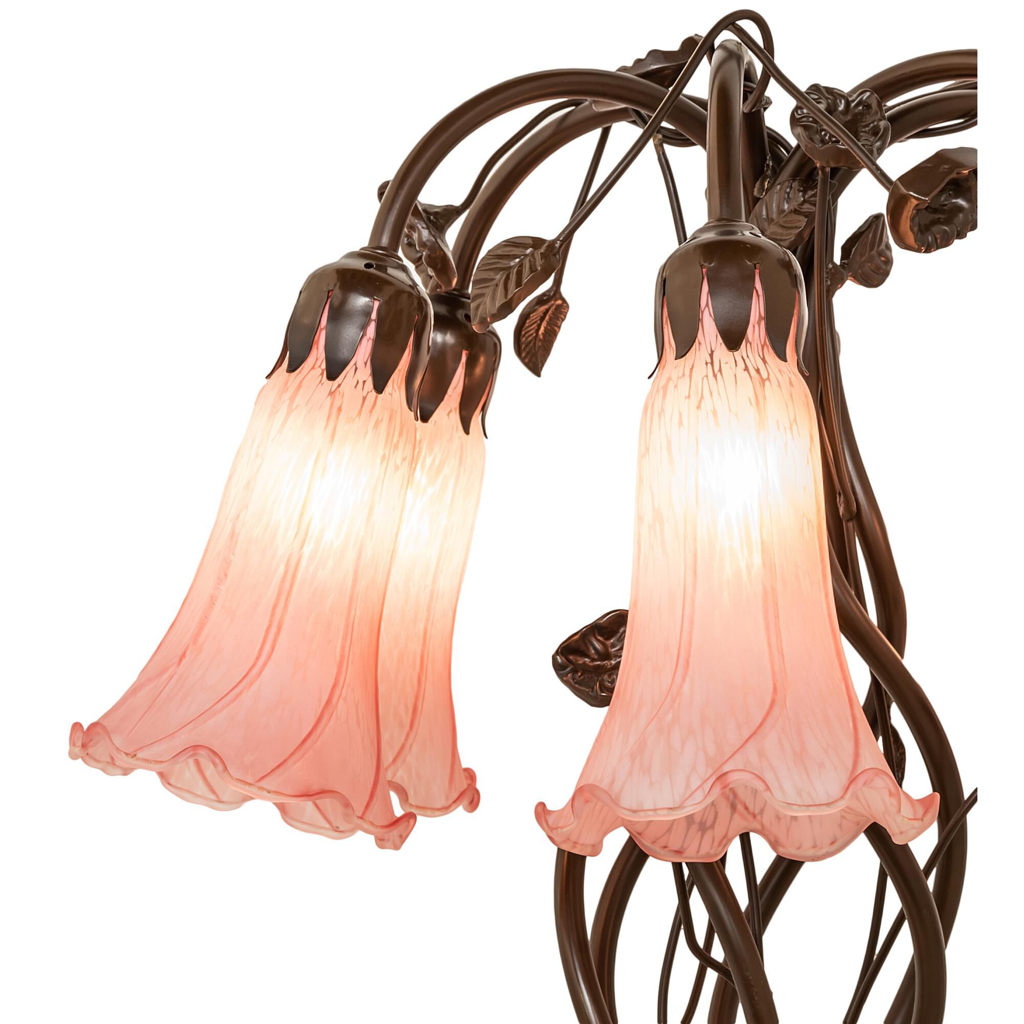 Pink 19 Inch Table Lamp by Meyda Lighting