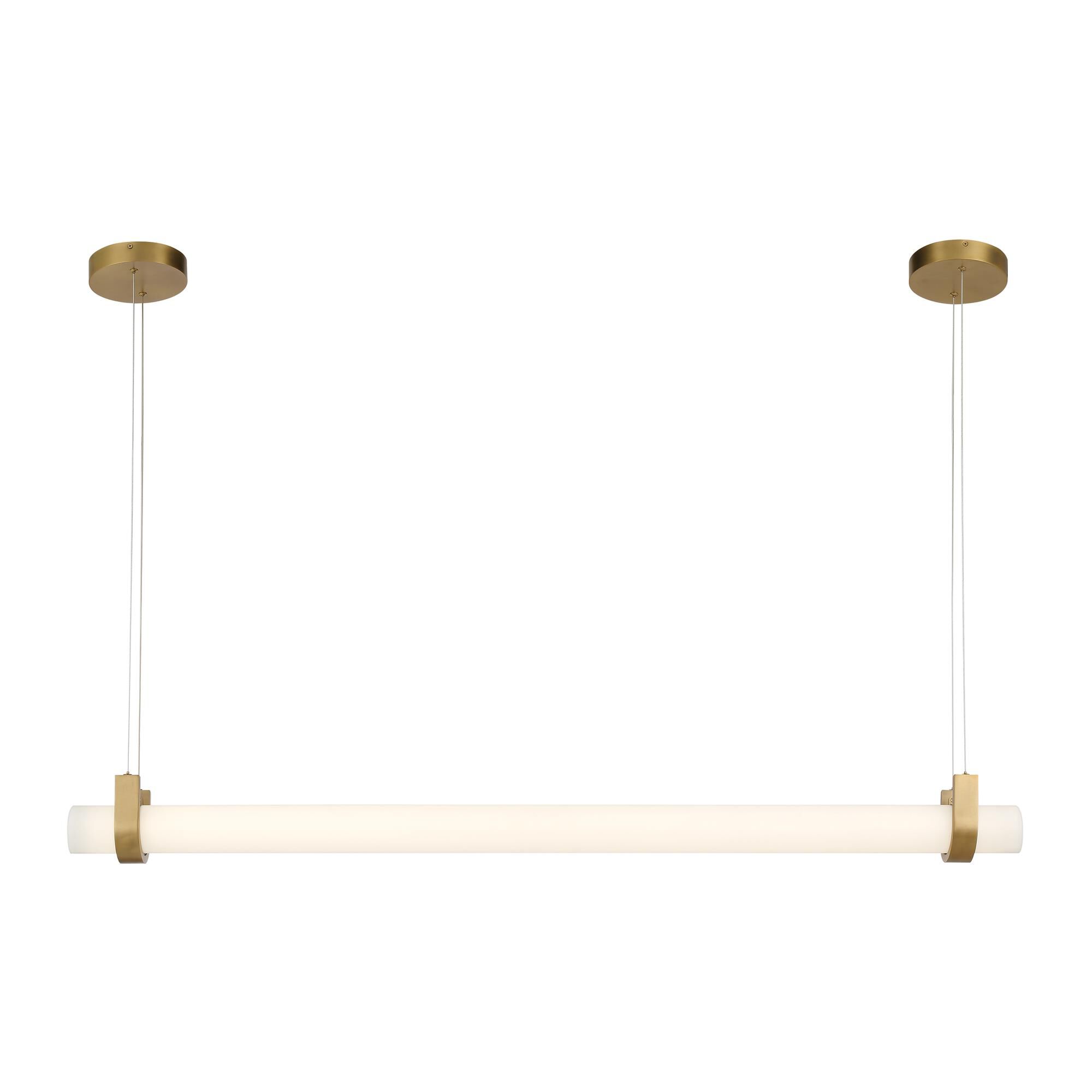 Shown in Legacy Brass finish and Etched Opal glass