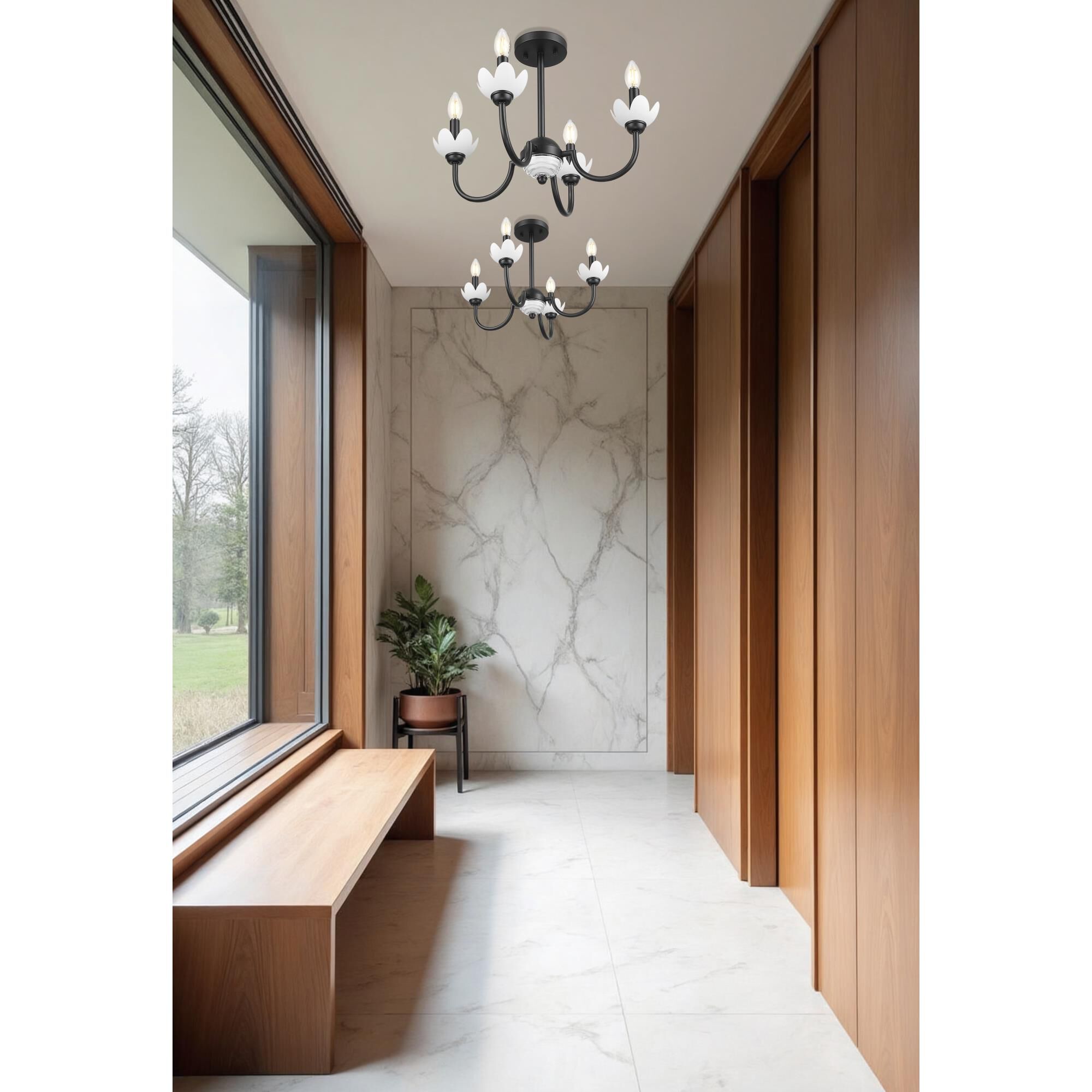 Allistair 20 Inch Semi Flush Mount by Z Lite