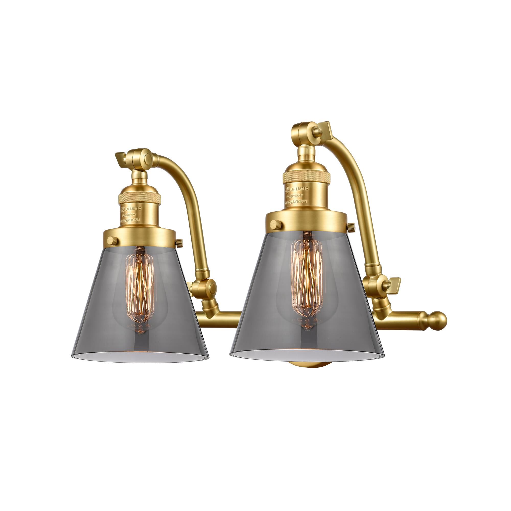 Bruno Marashlian Small Cone 18 Inch 2 Light Bath Vanity Light by Innovations Lighting
