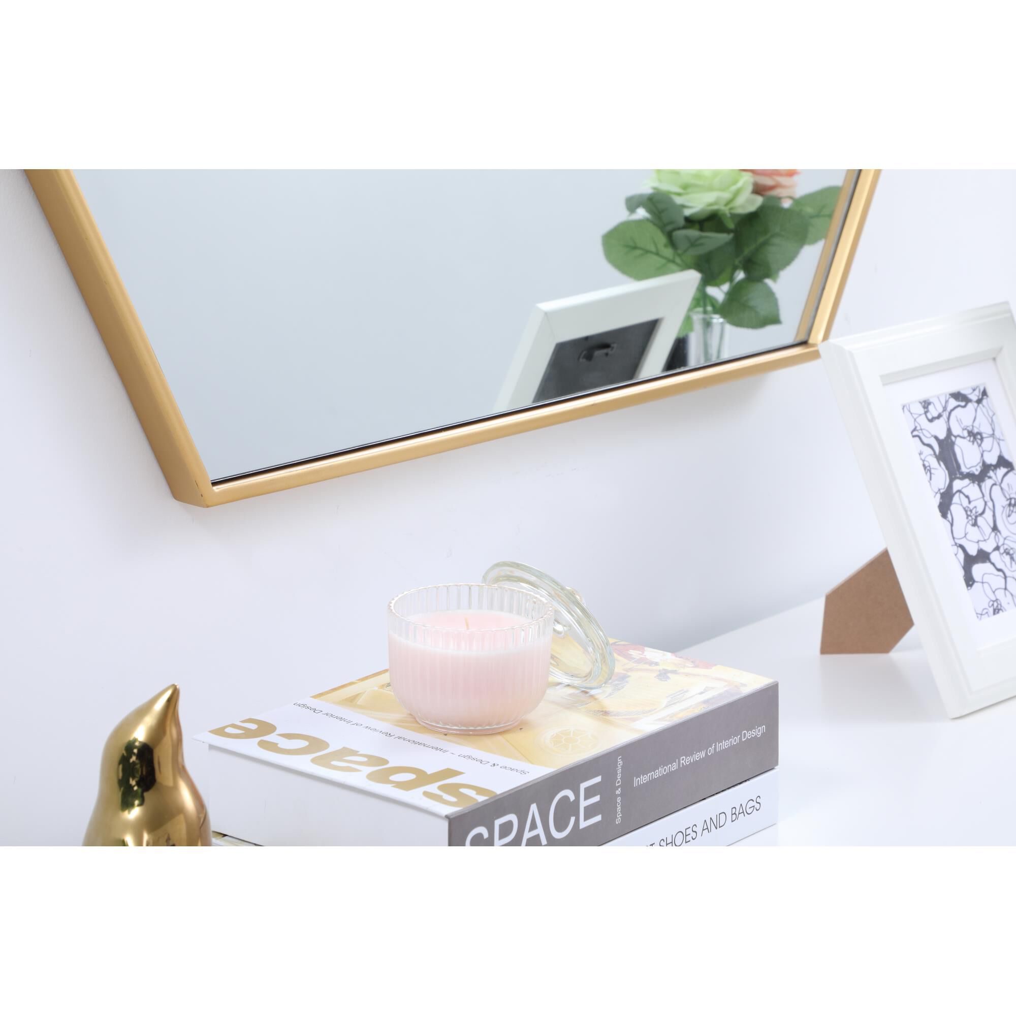 Shown in Brass finish