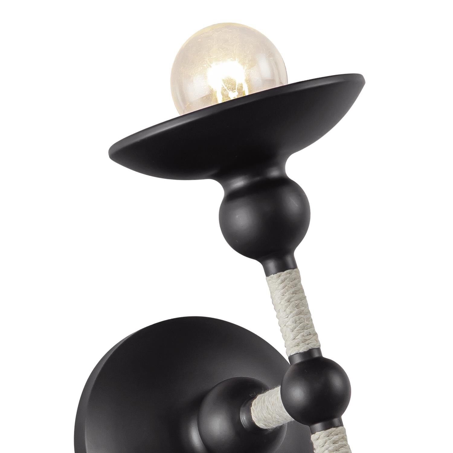 Shown in Matte Black/Natural Cotton finish