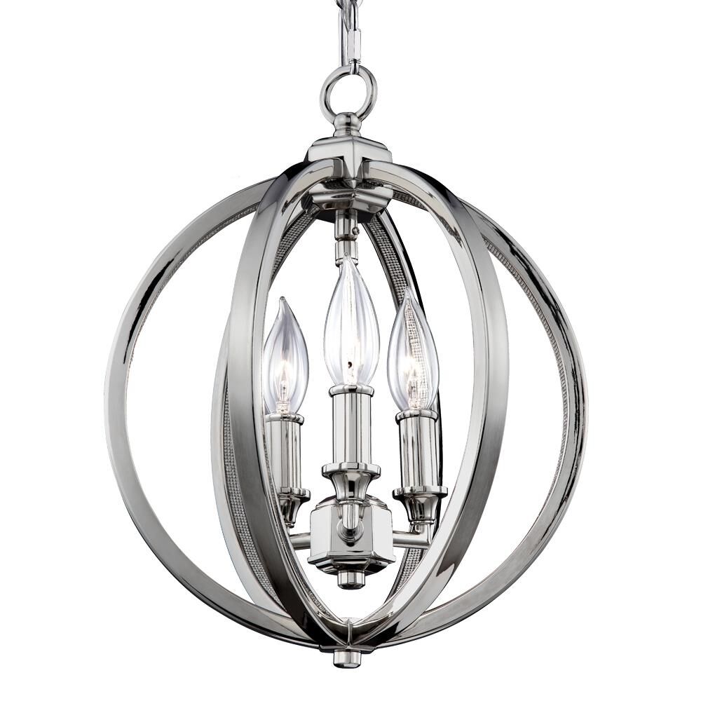 Corinne 11 Inch 3 Light Mini Chandelier by Visual Comfort Studio Collection