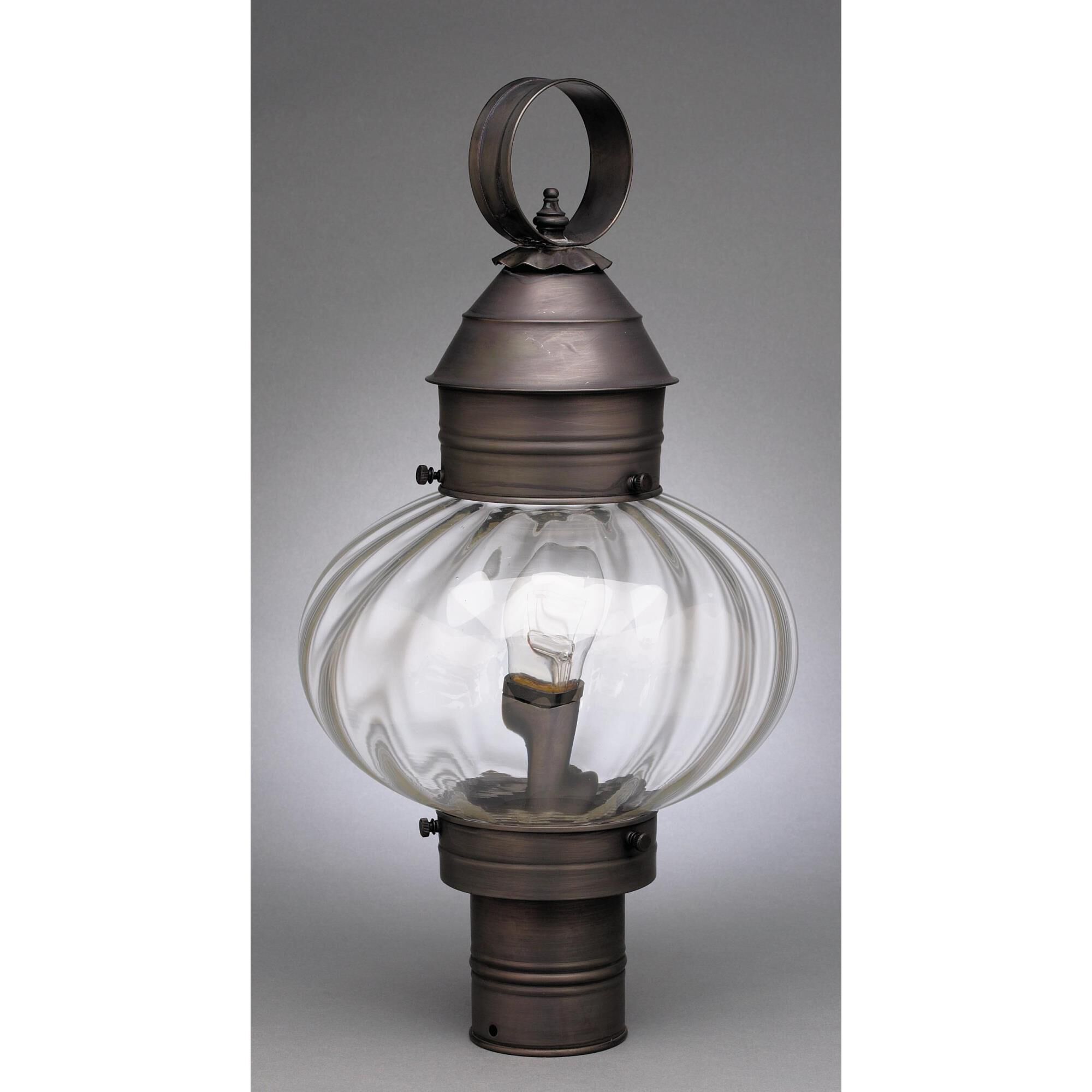 Onion 20 Inch Tall Outdoor Post Lamp by Northeast Lantern
