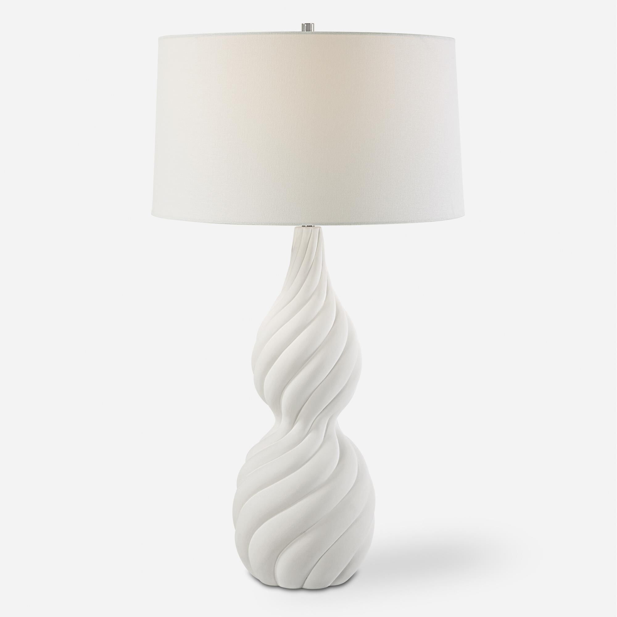 Carolyn Kinder Twisted Swirl 32 Inch Table Lamp by Uttermost