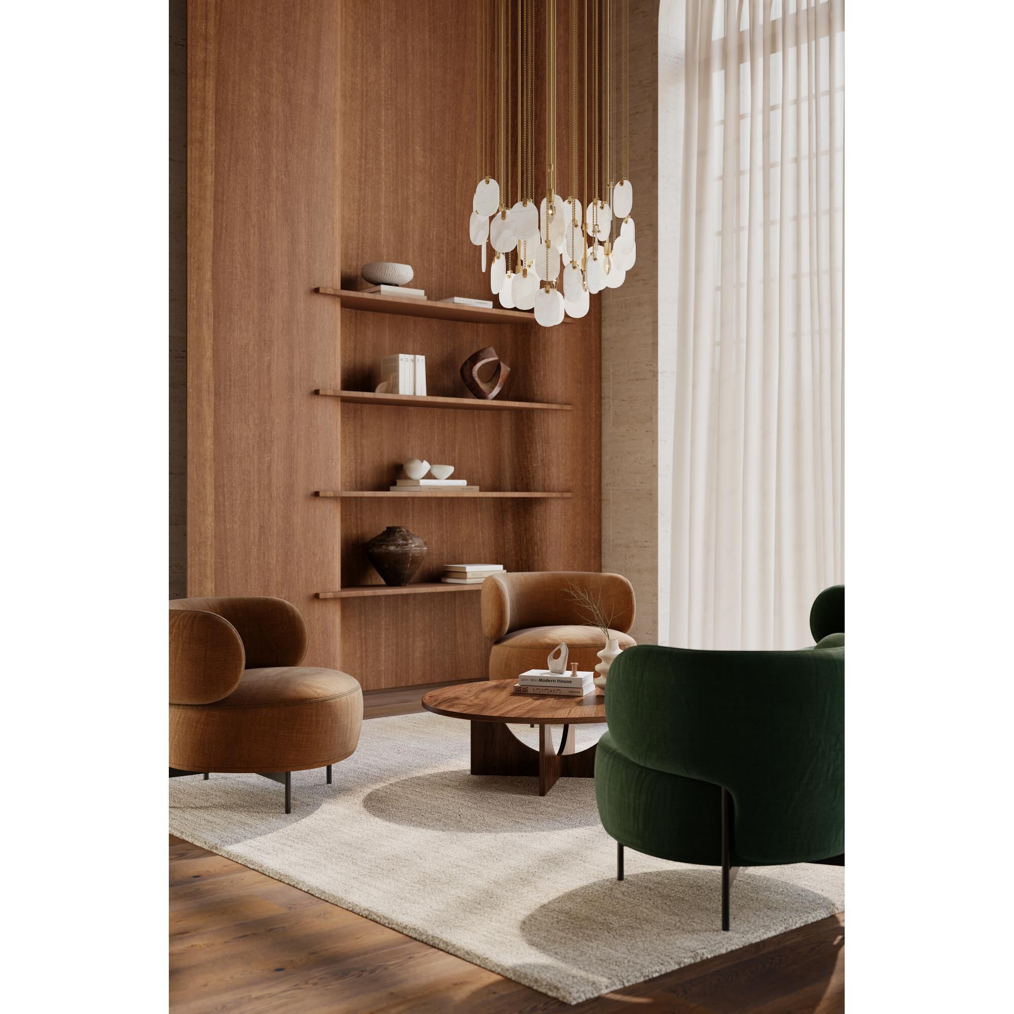 Velisse 28 Inch Multi Light Pendant by Metropolitan Lighting