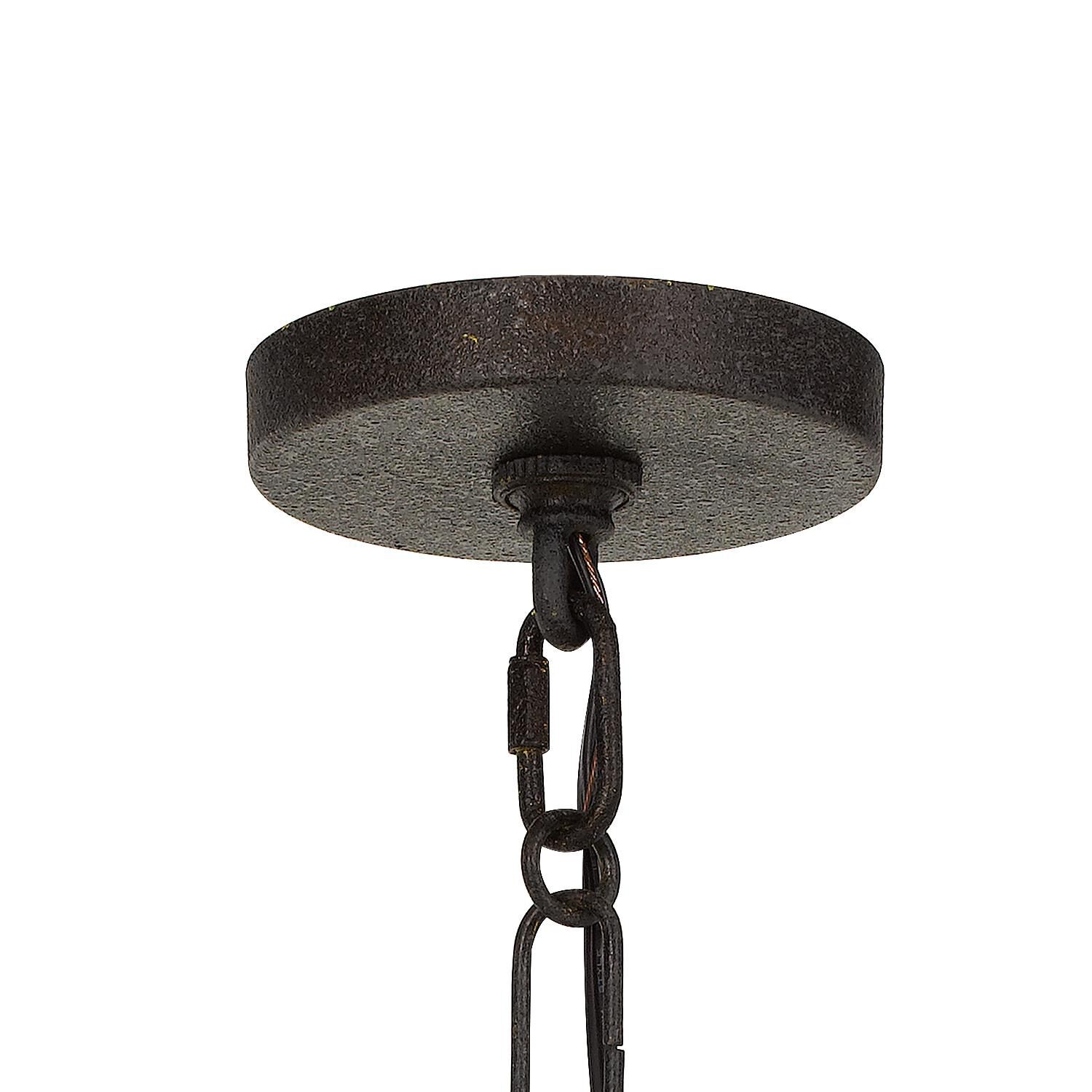 Hollis 21 Inch 6 Light Mini Chandelier by Crystorama