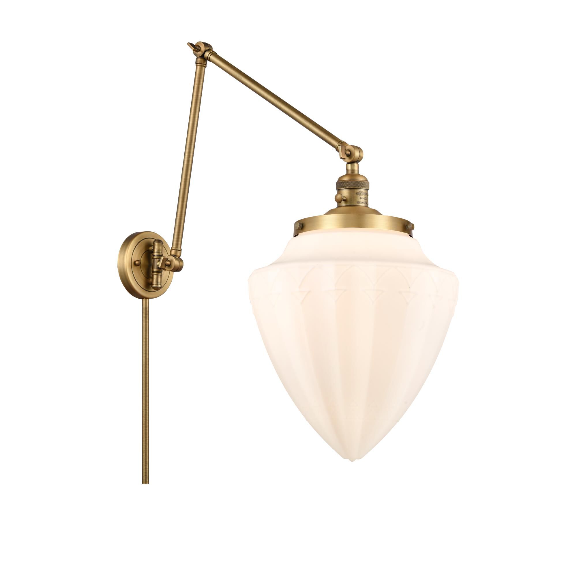 Bruno Marashlian Bullet Wall Swing Lamp by Innovations Lighting