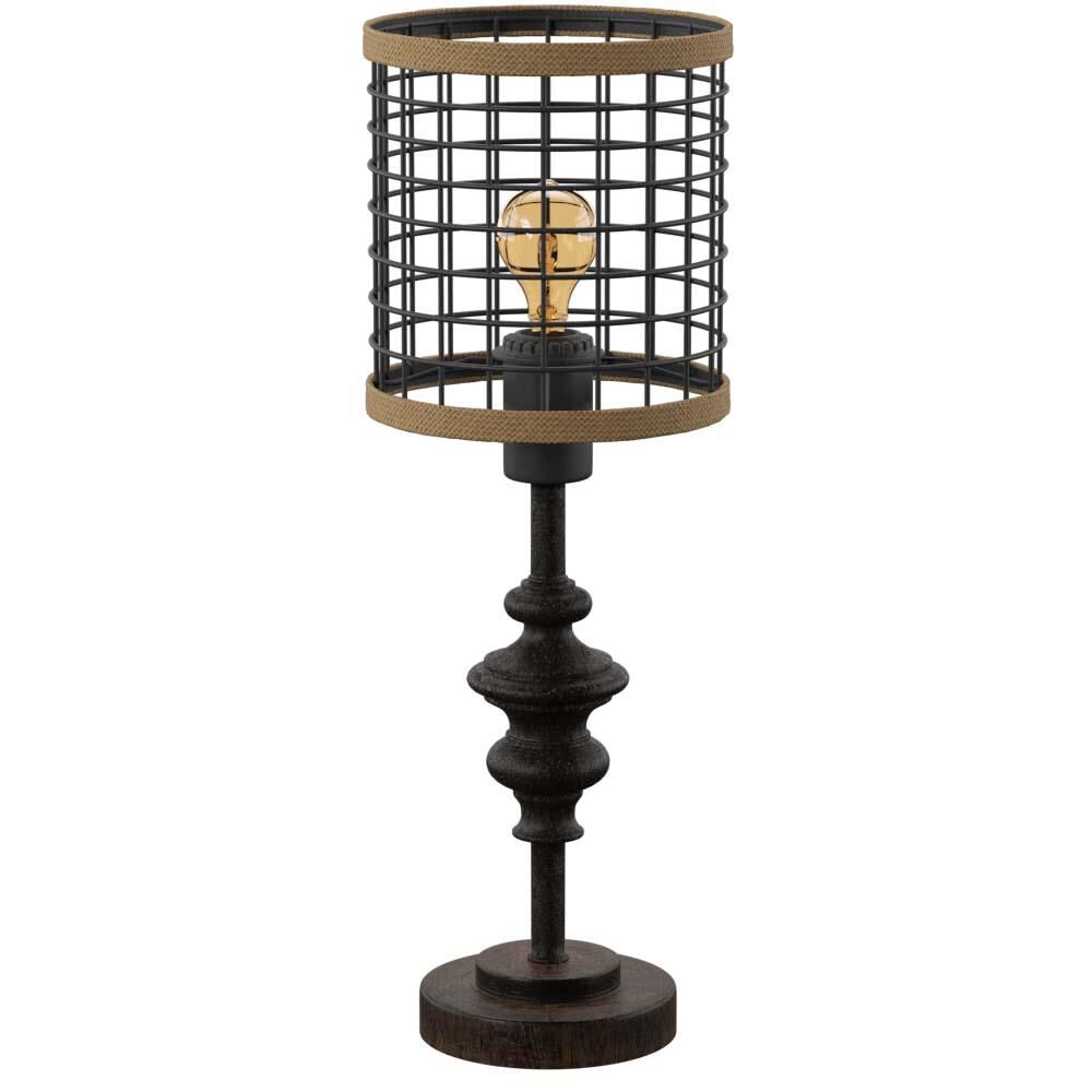 Shown in Black finish and Black Metal shade