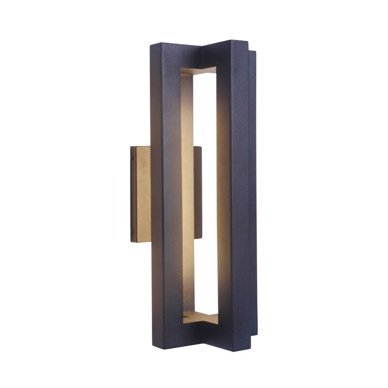 Kai 18 Inch Tall 3 Light LED Outdoor Wall Light by Craftmade