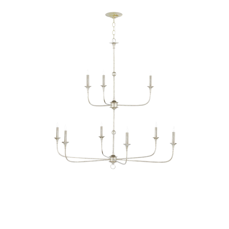Nottaway Large Chandelier by Currey & Company