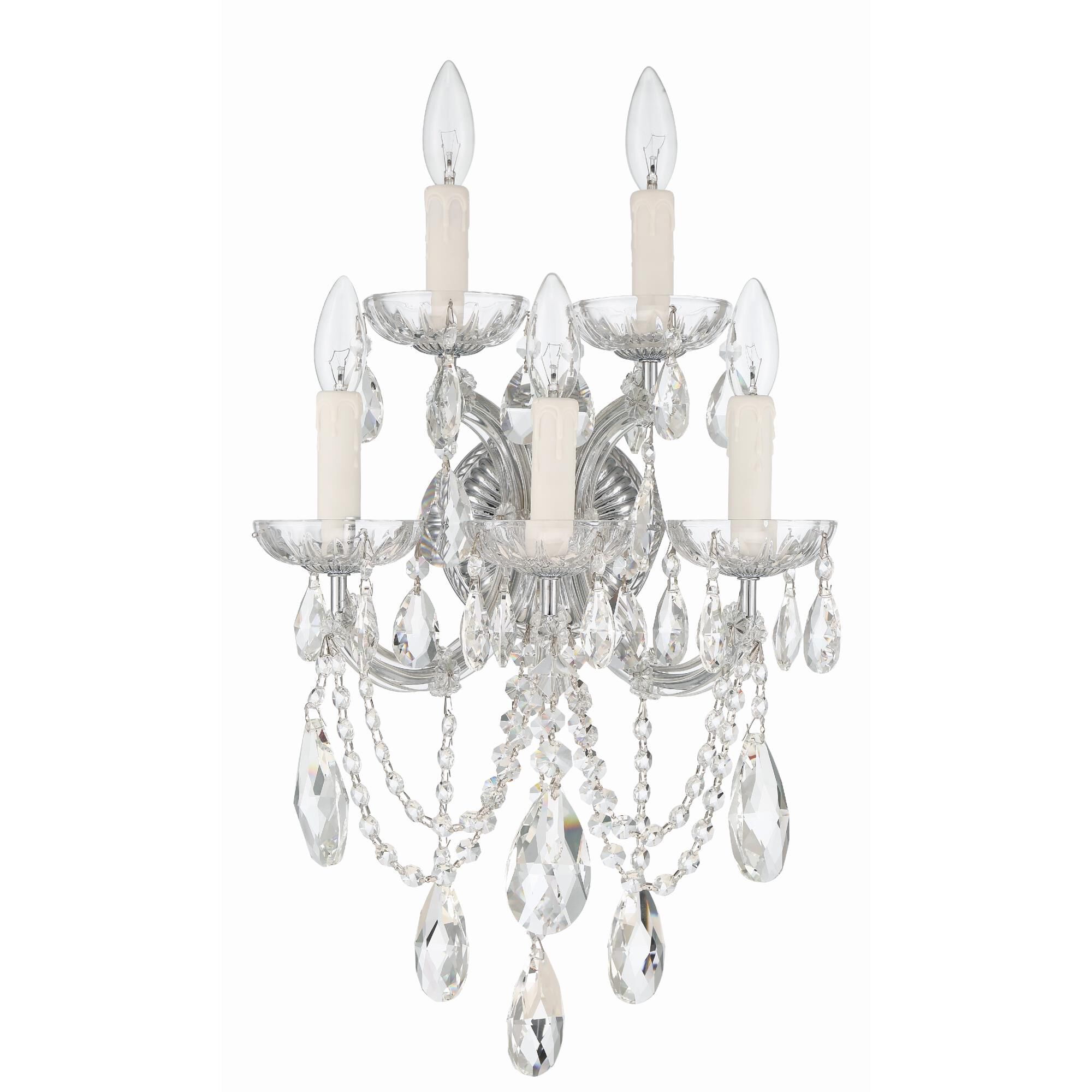 Maria Theresa 22 Inch Wall Sconce by Crystorama