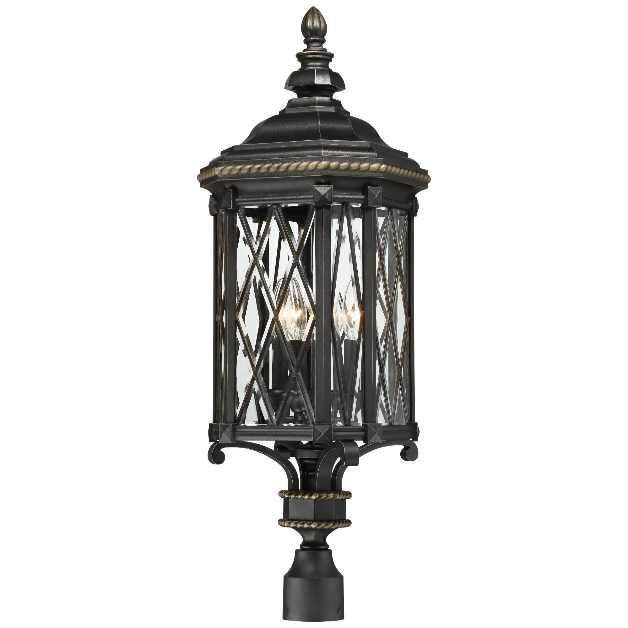 Bexley Manor 32 Inch Tall 4 Light Outdoor Post Lamp by Minka Lavery