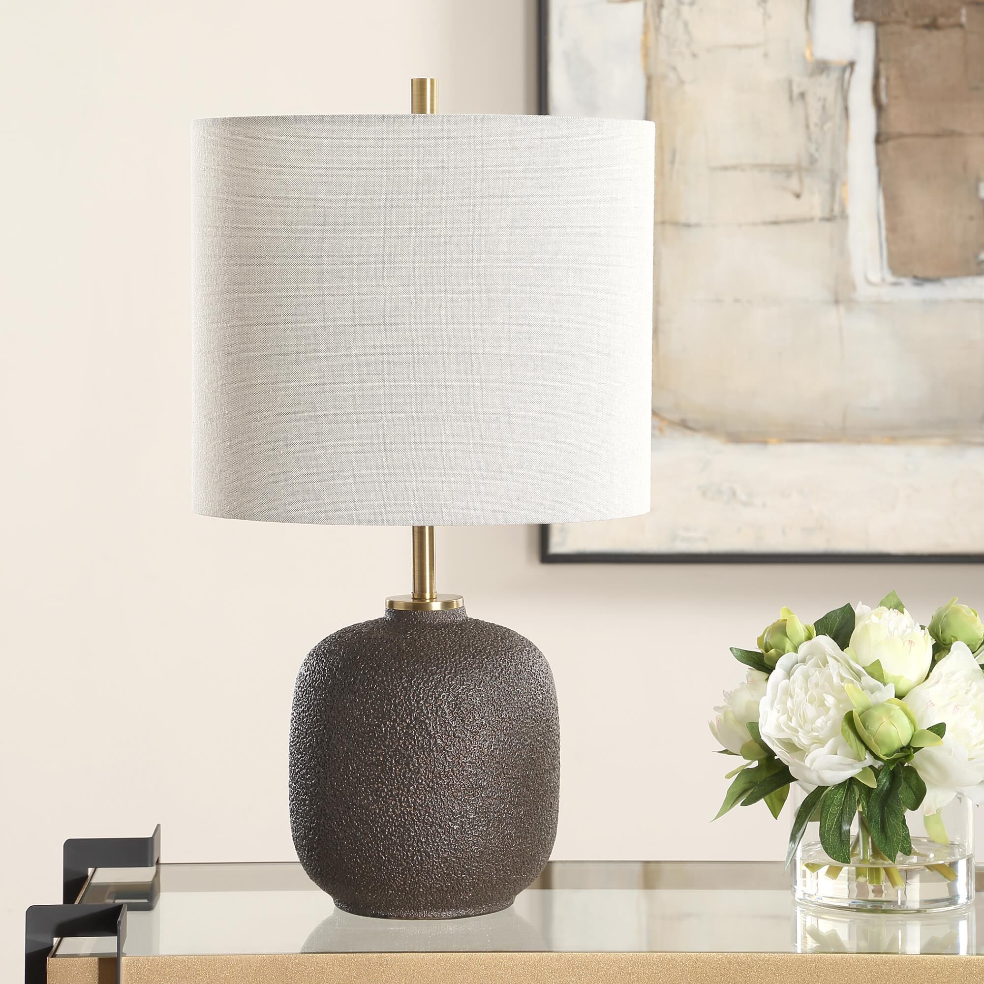 Blacktop 22 Inch Table Lamp by Uttermost