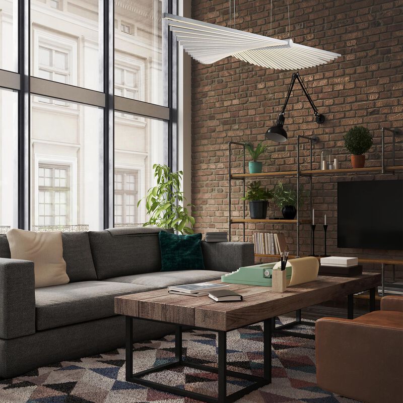 Seraph Large Linear Chandelier by Eurofase Lighting