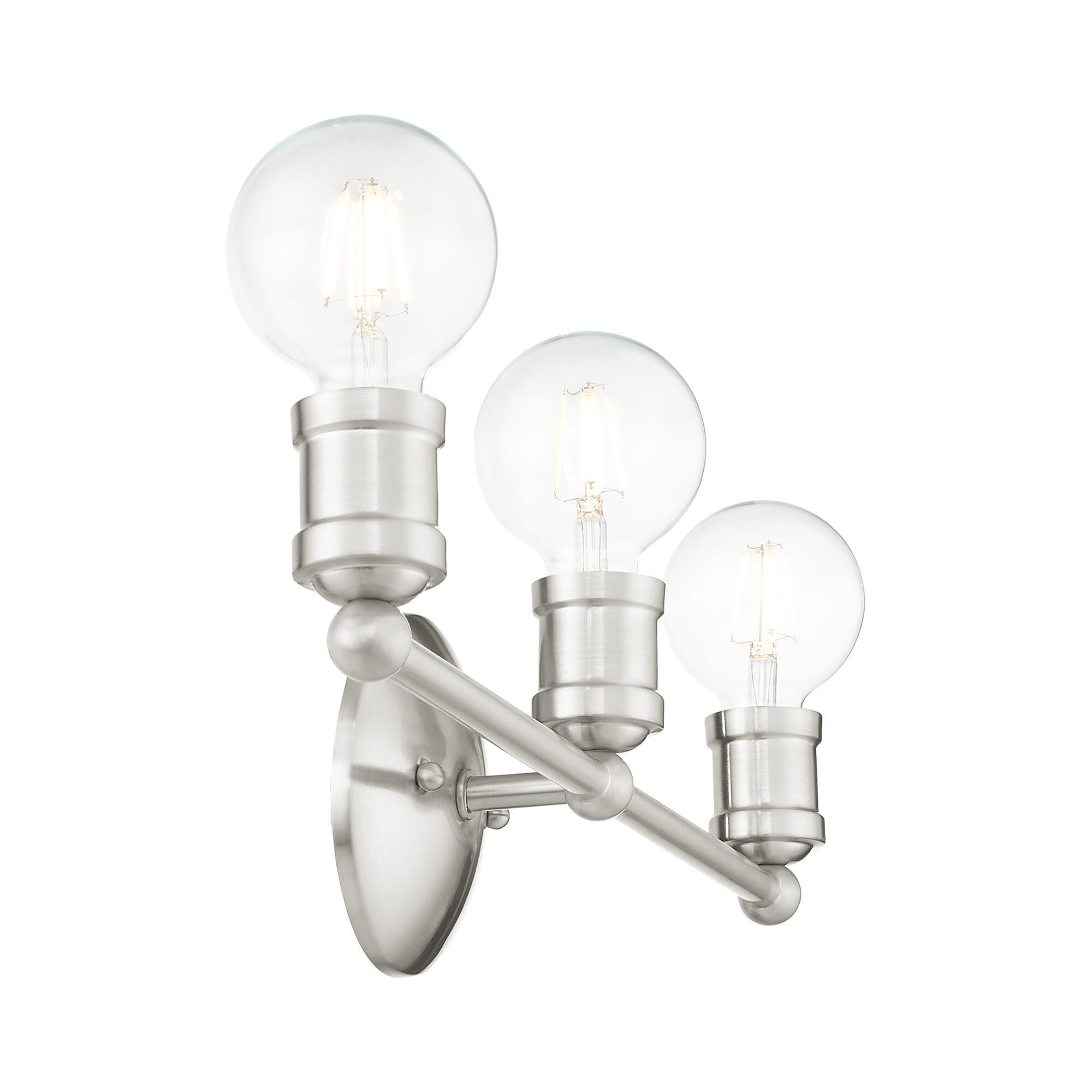 Shown in Brushed Nickel finish