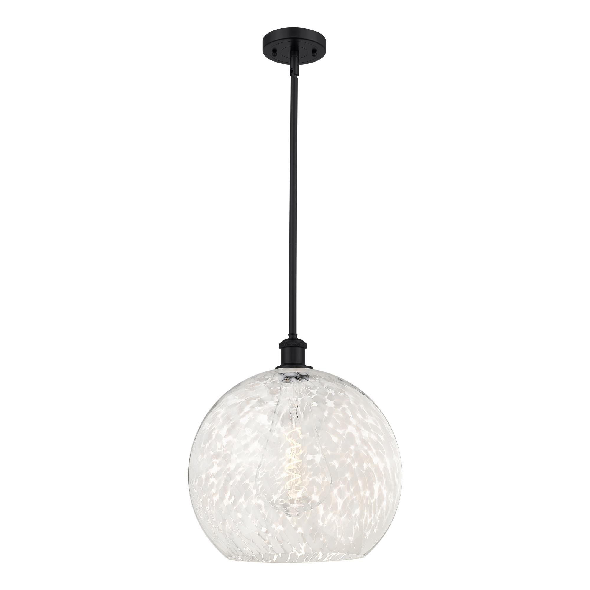 Bruno Marashlian White Mouchette 14 Inch Large Pendant by Innovations Lighting