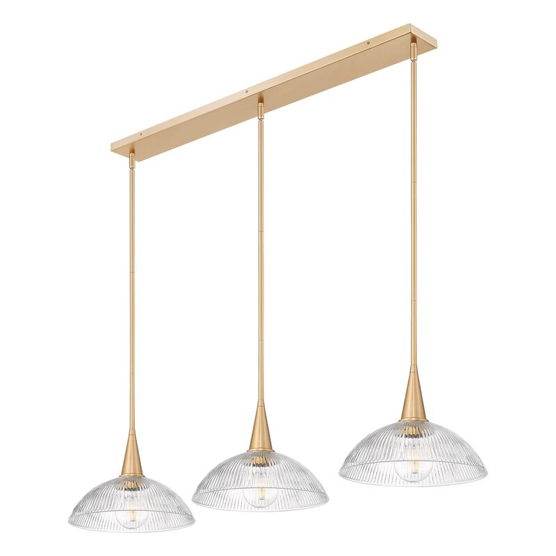 Lunelle Medium Linear Chandelier by Z-Lite