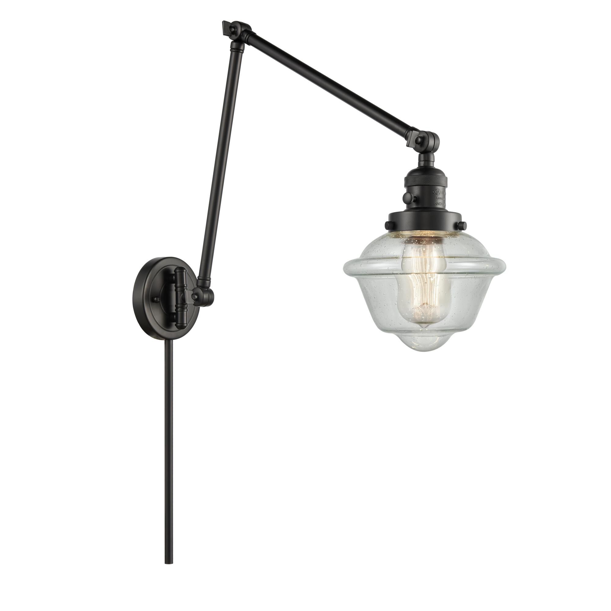Bruno Marashlian Small Oxford Wall Swing Lamp by Innovations Lighting