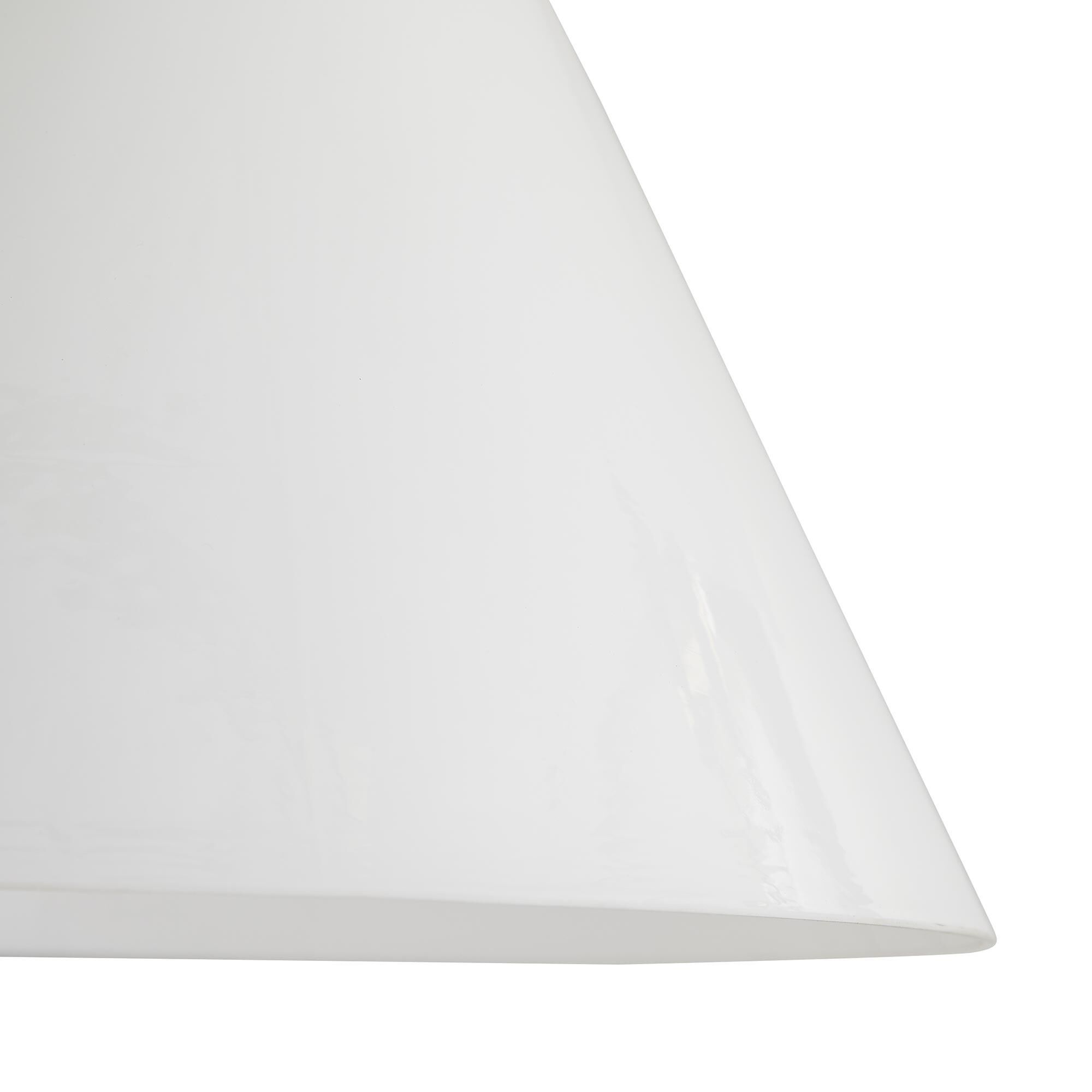 Shown in Aged Brass finish and Opal glass