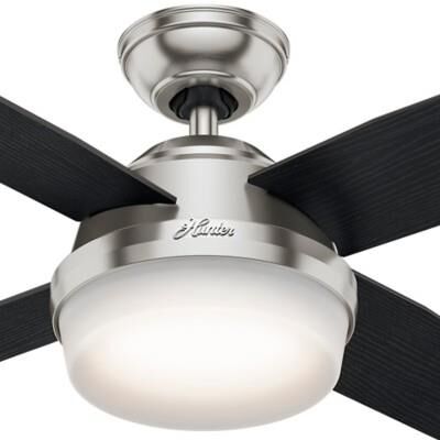 Dempsey 44 Inch Ceiling Fan with Light Kit by Hunter Fan
