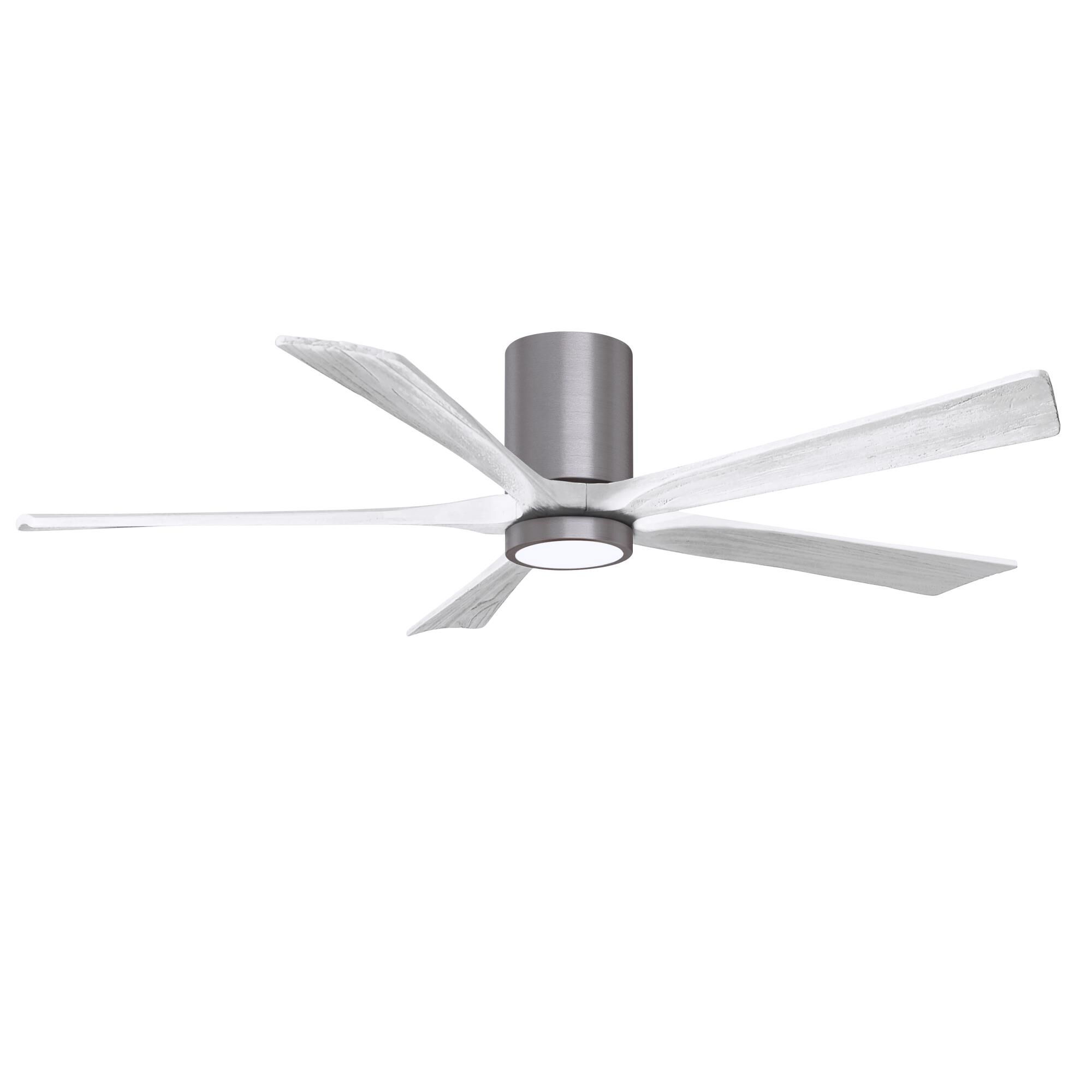 Irene 60 Inch Flush Mount Fan with Light Kit by Matthews Fan Company