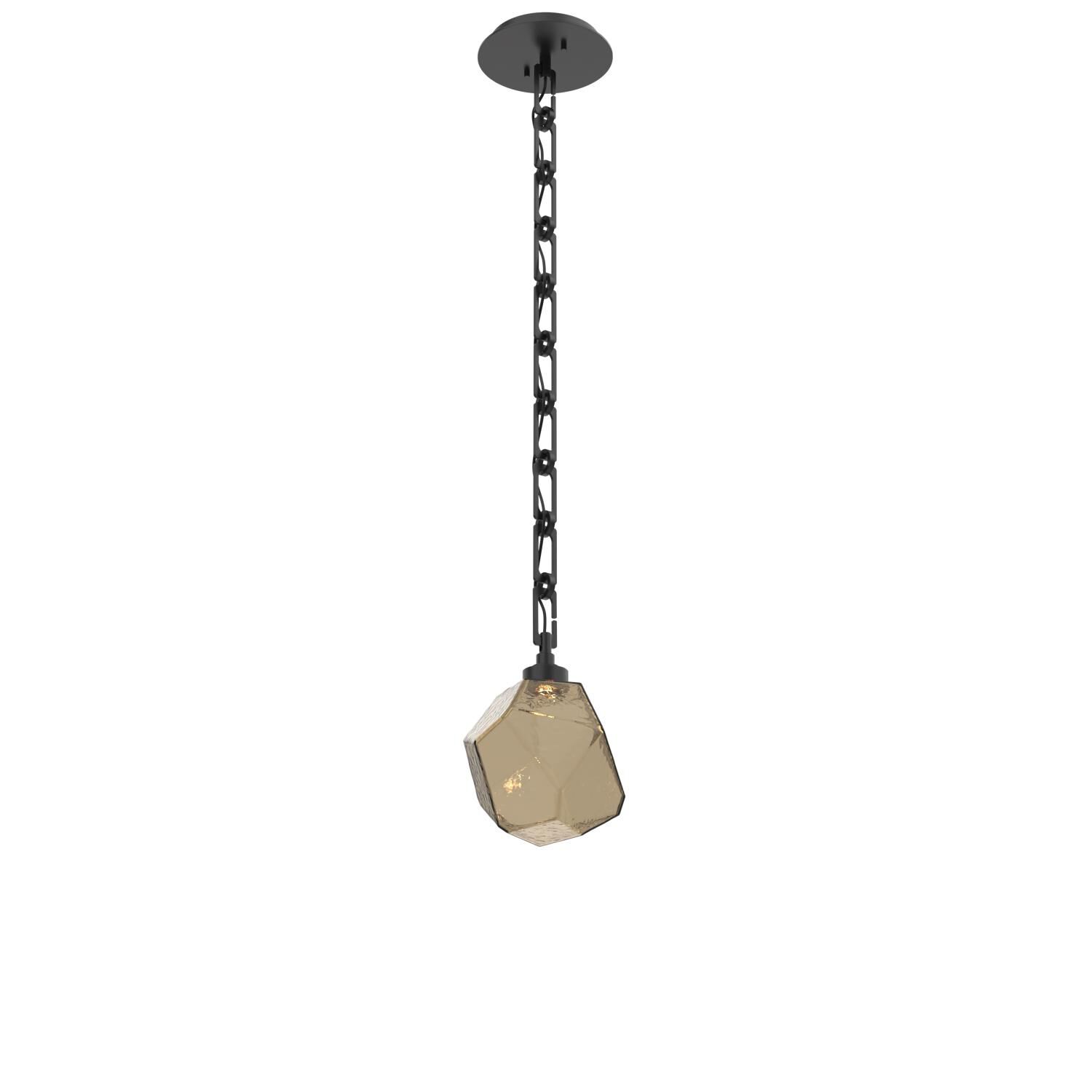 Shown in Matte Black finish and Bronze glass