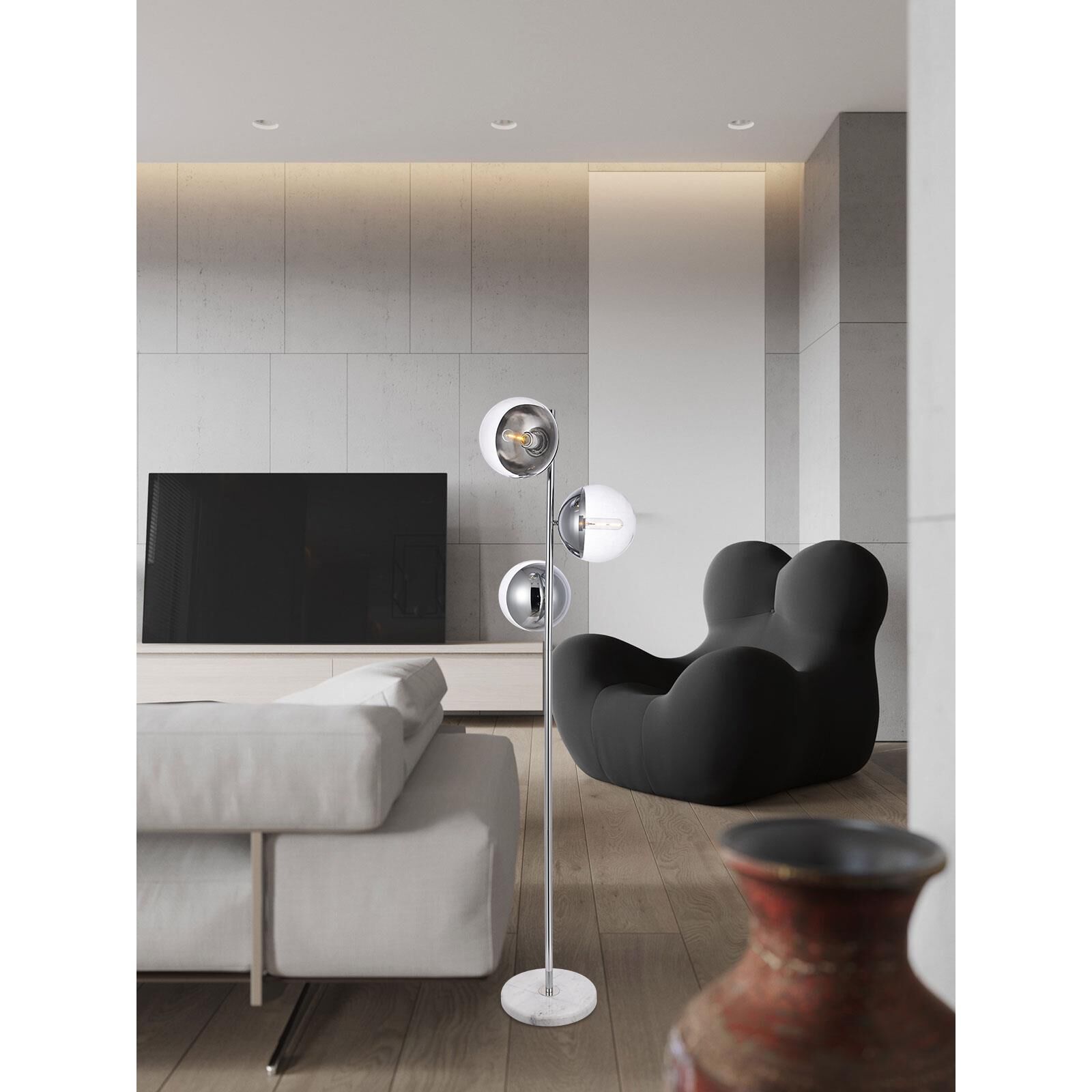 Eclipse 65 Inch Floor Lamp by Elegant Lighting