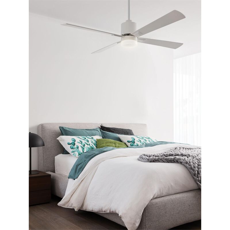Climate 52 Inch Ceiling Fan with Light Kit by Beacon Lighting